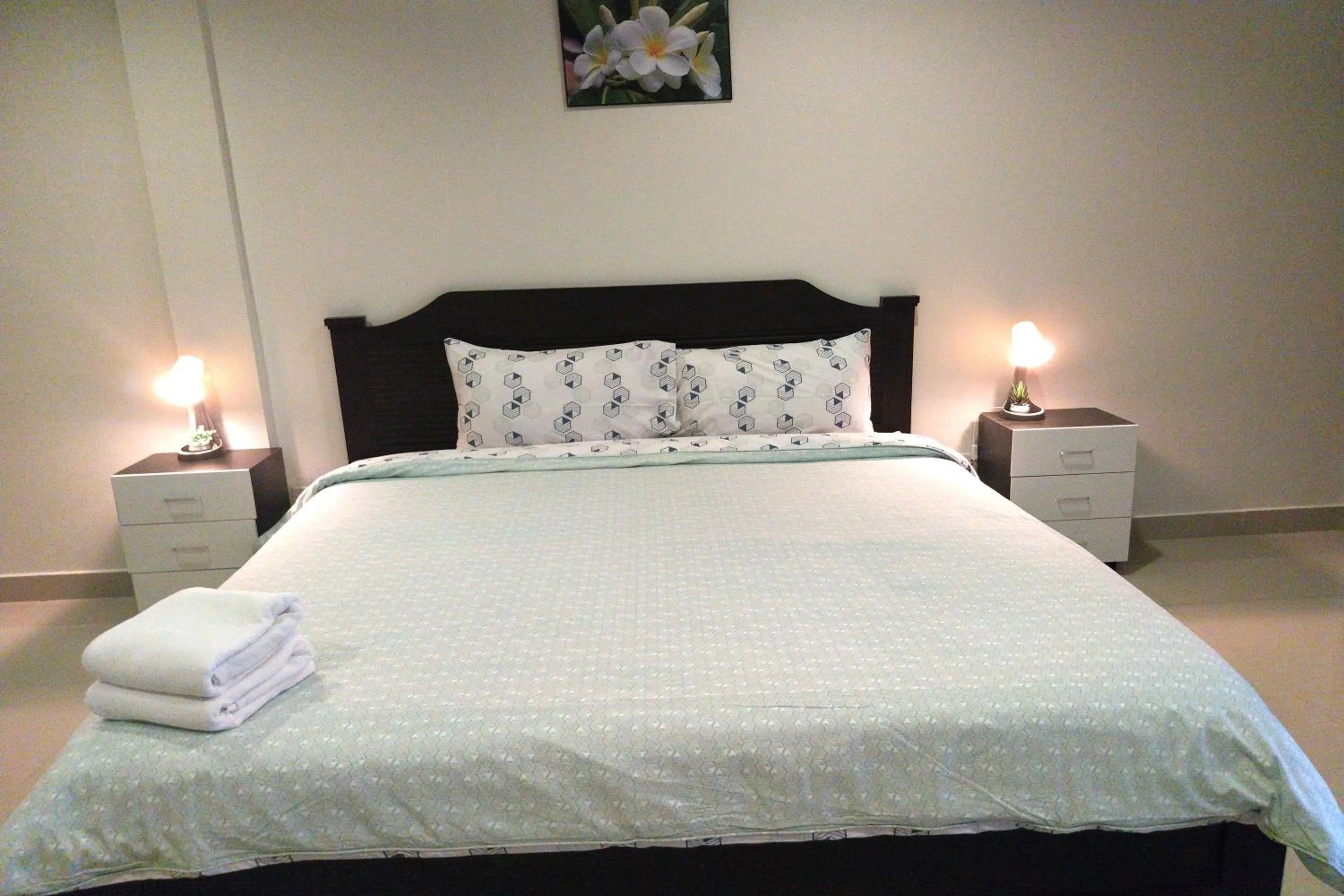 Bed in Kanchira Resort