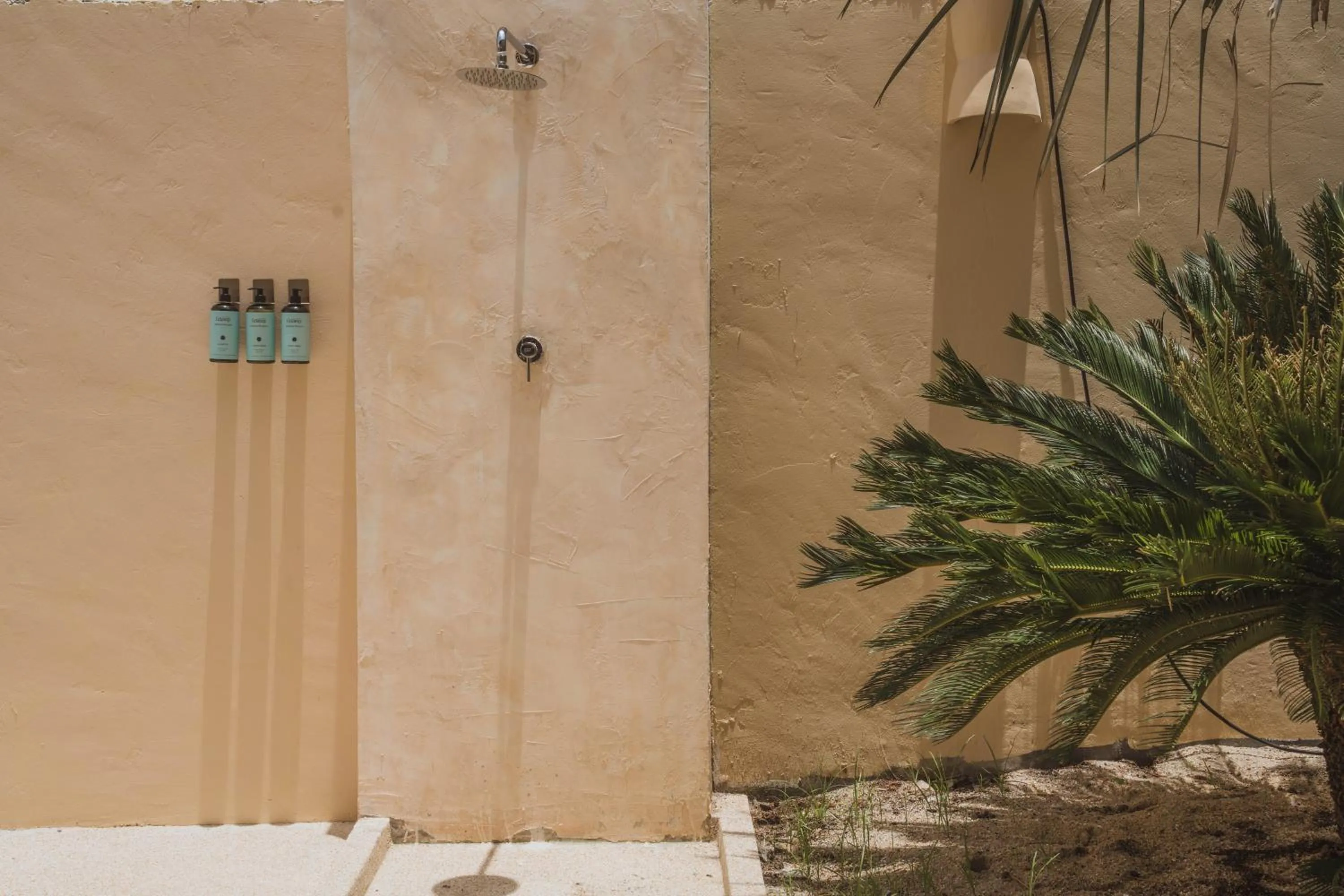 Bathroom in Rustic and Blue Getaway