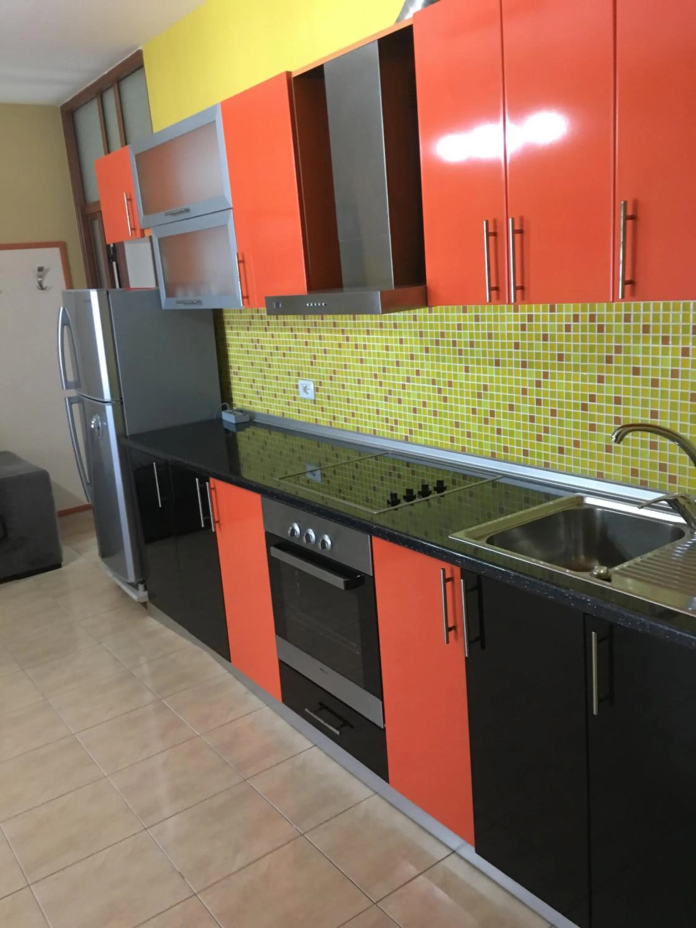 Kitchen or kitchenette in Espana aparthotel