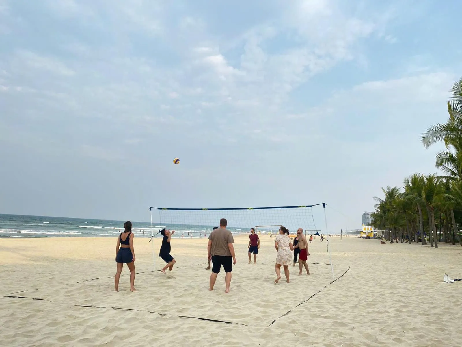 group of guests in Waikiki Beach Hotel Da Nang