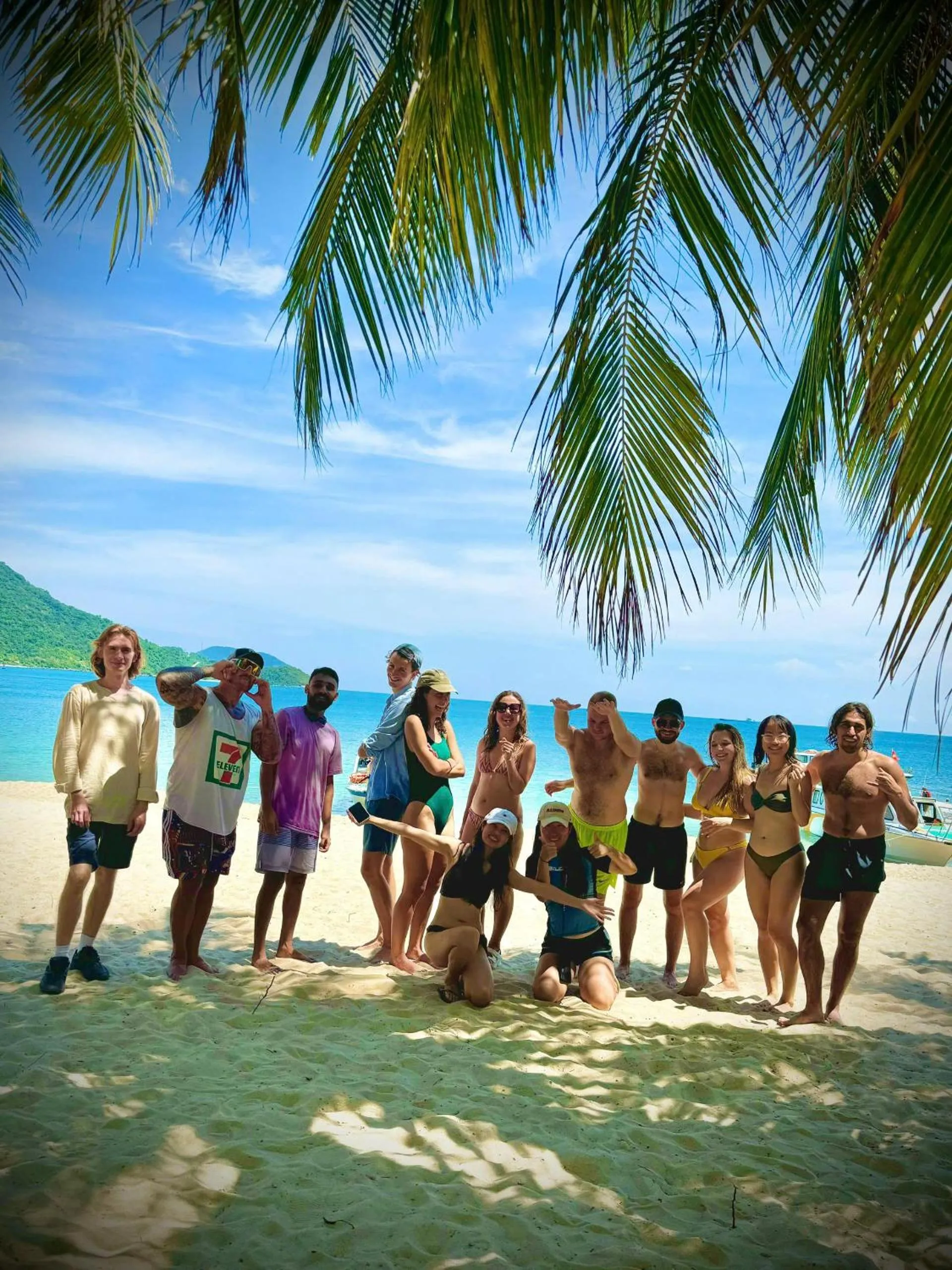 group of guests in Waikiki Beach Hotel Da Nang