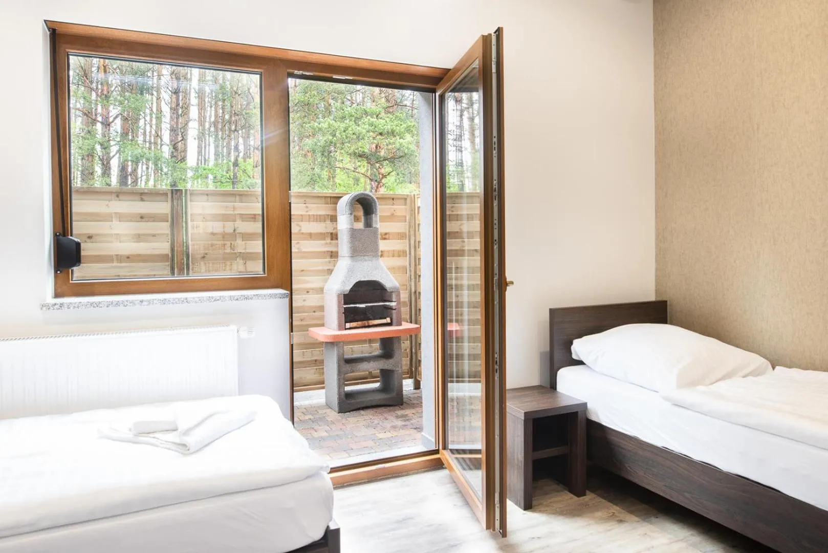Bed in Resort Pod Lasem