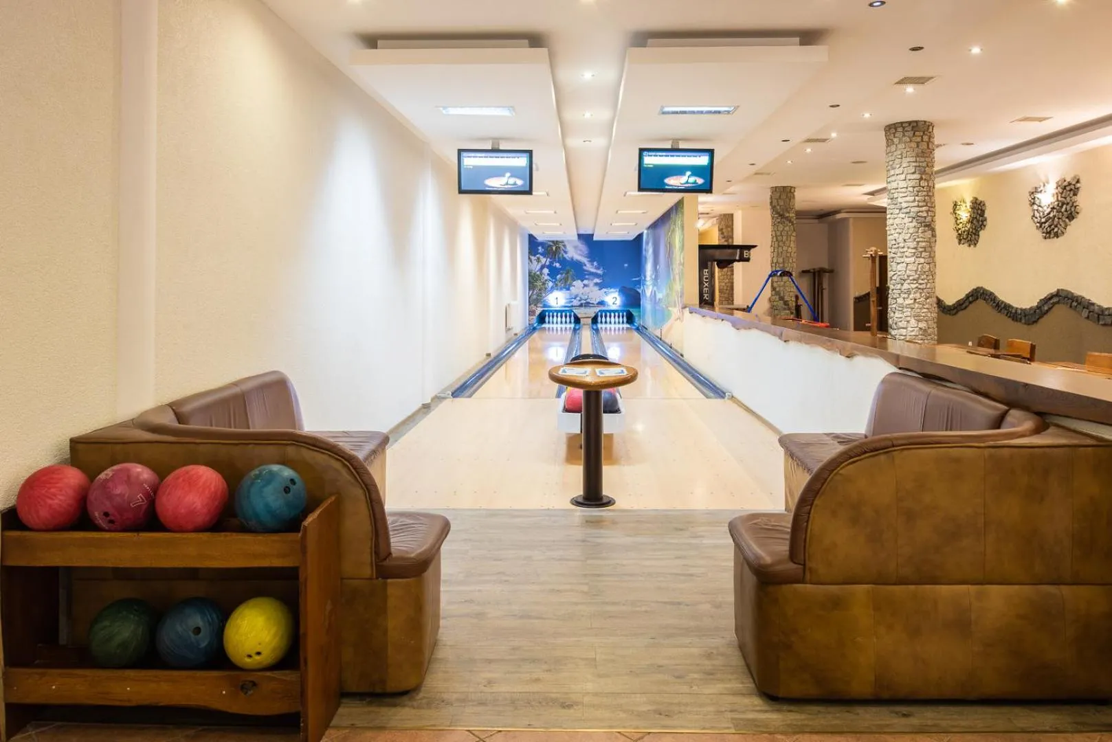 Bowling in Resort Pod Lasem