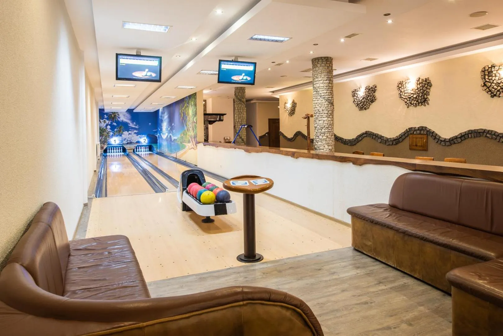Bowling in Resort Pod Lasem