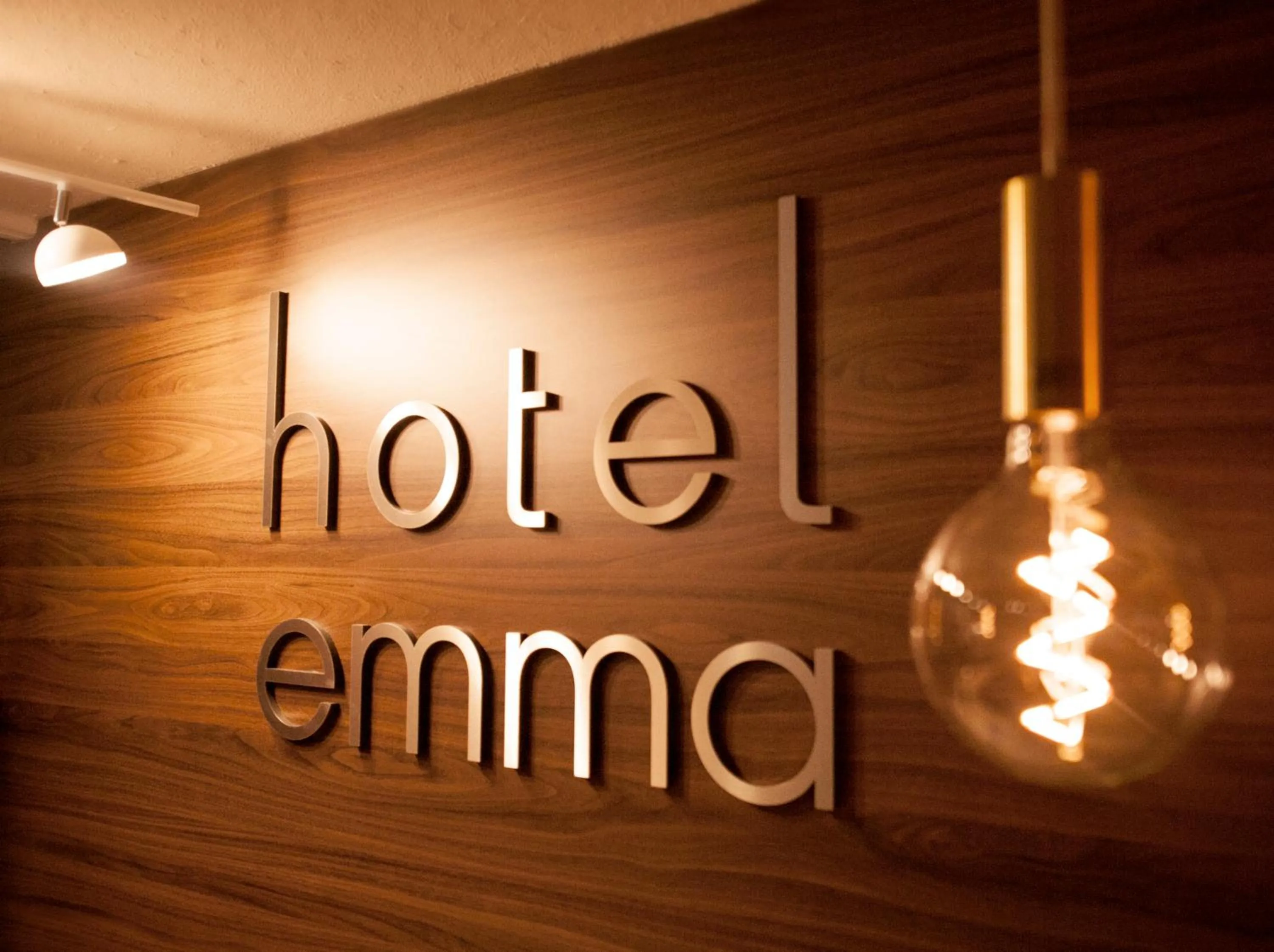 Property logo or sign in Hotel Emma