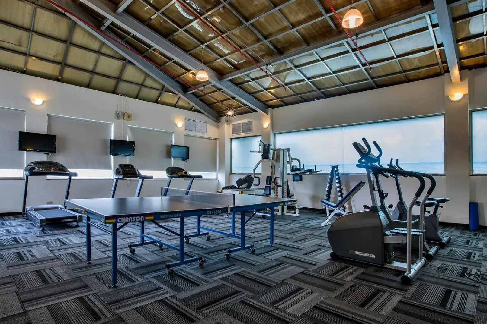 Fitness centre/facilities in The Carlton Hotel Hsinchu Fitness centre/facilities in The Carlton Hotel Hsinchu