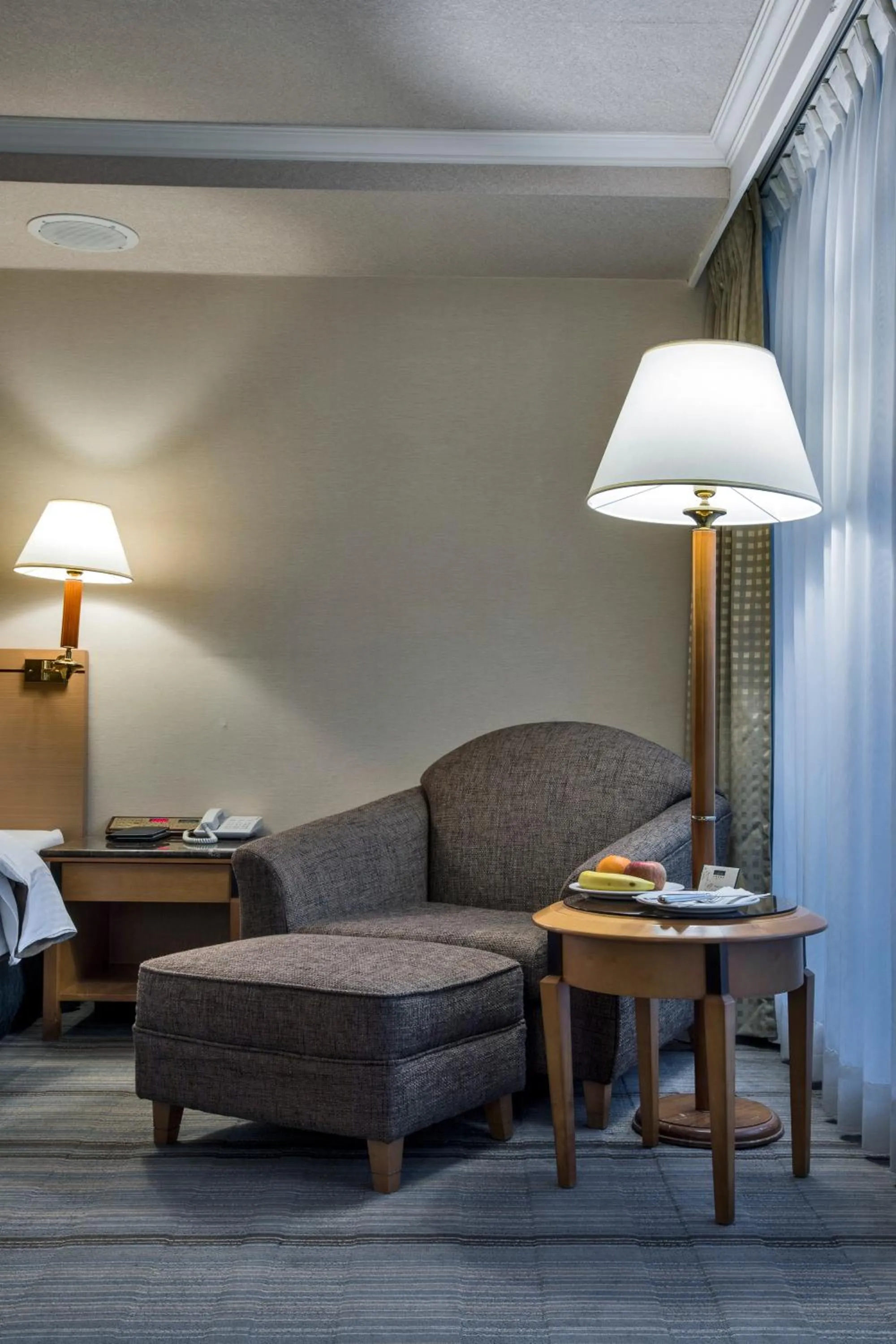 Seating area in The Carlton Hotel Hsinchu