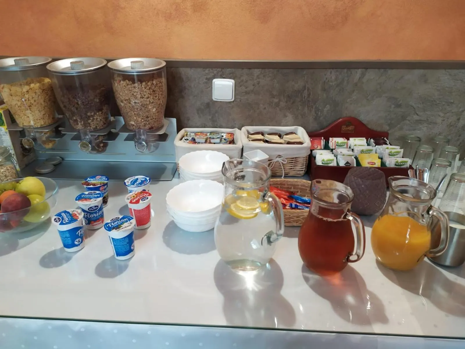 Breakfast in Hotel Trumf