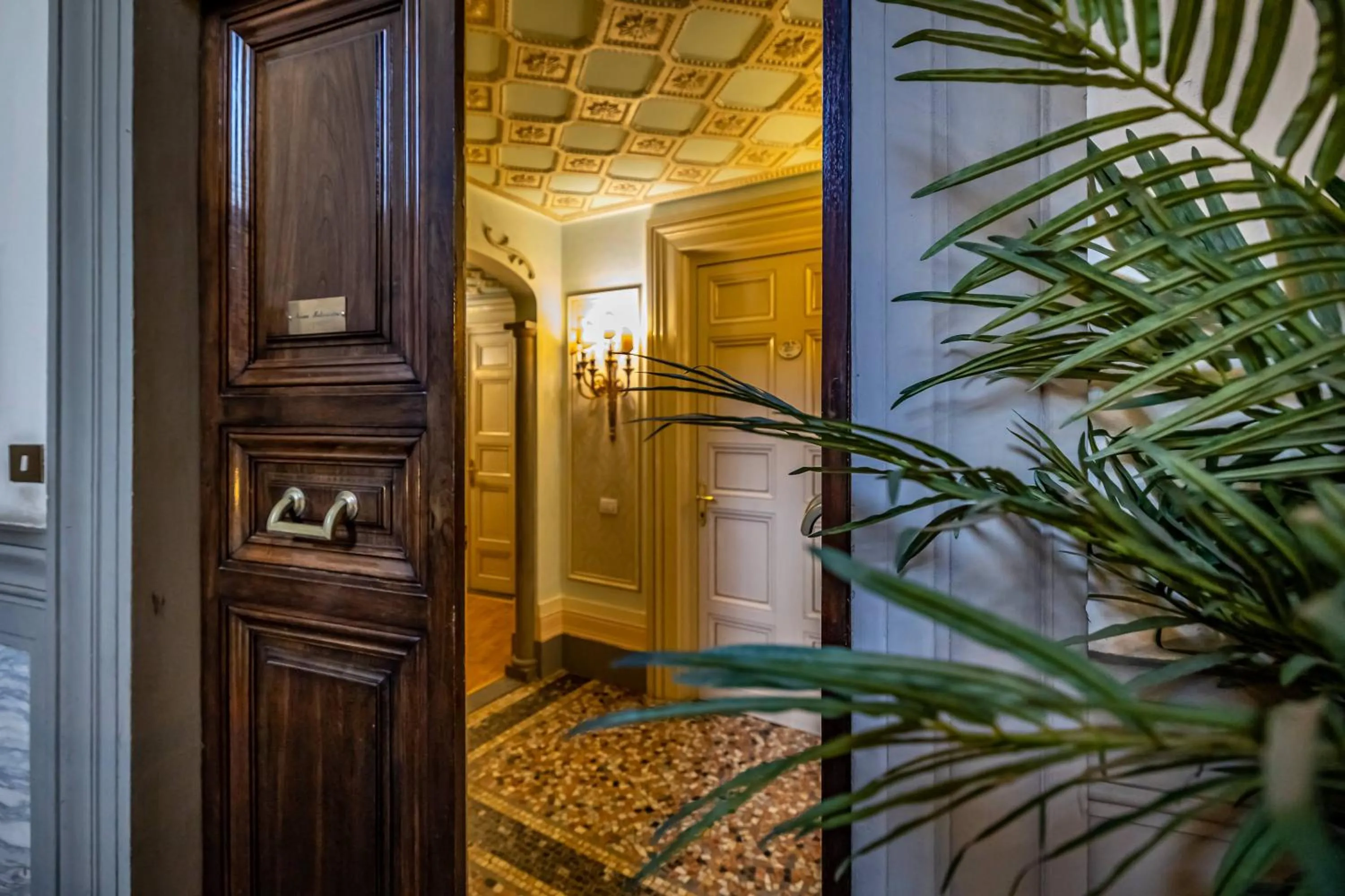 Facade/entrance in Dei Medici Palace