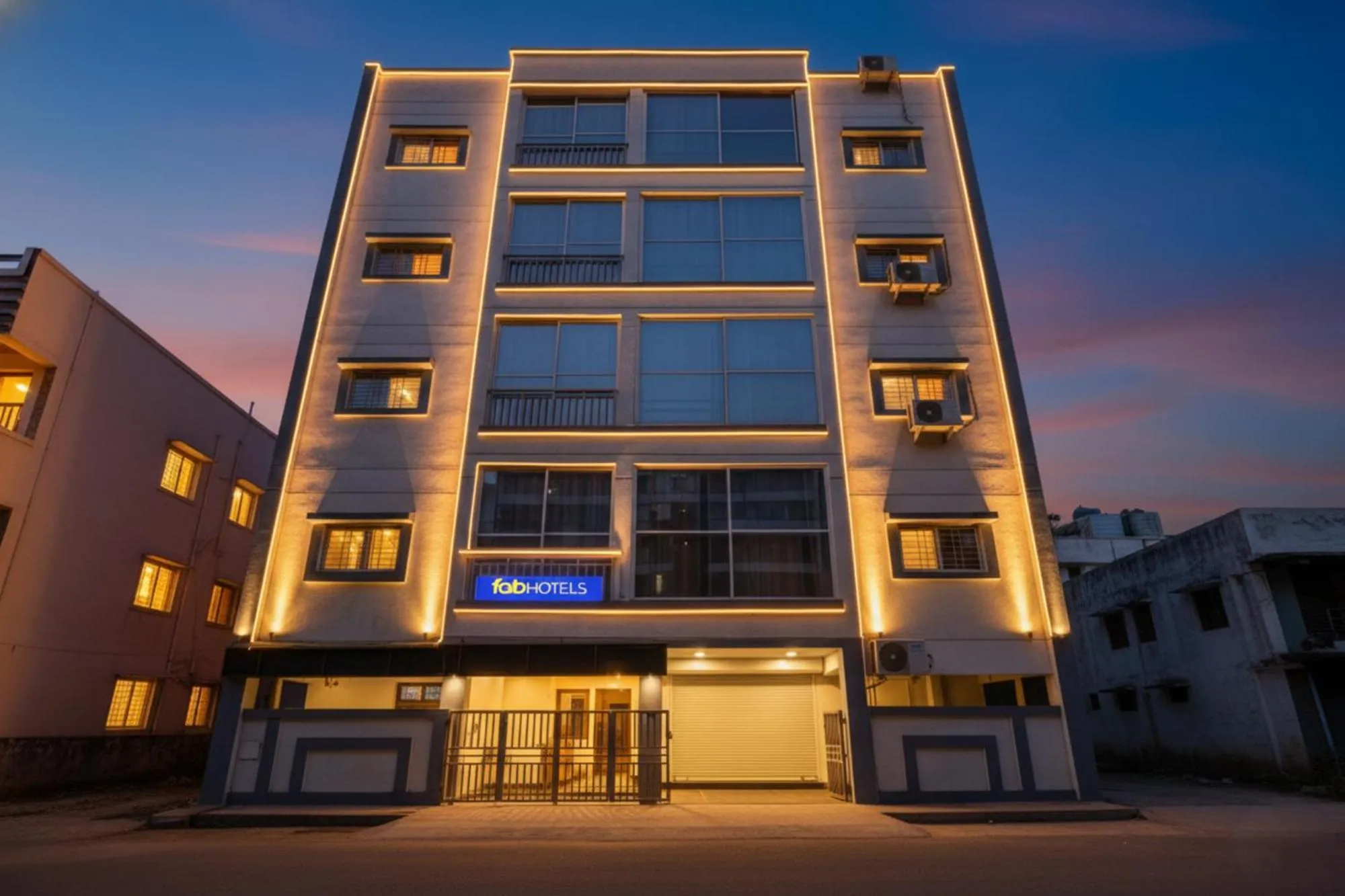 Property building in FabHotel The White House Inn - EON IT Park