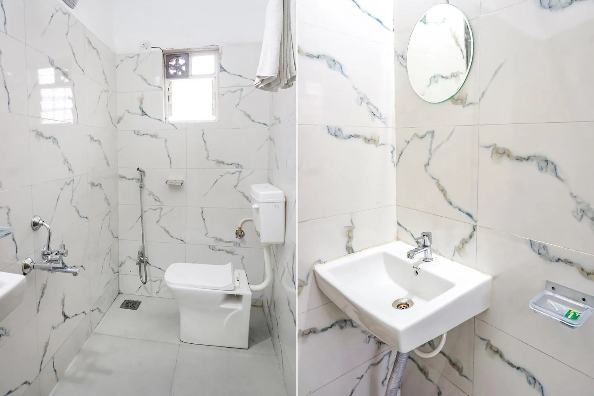 Bathroom in FabHotel The White House Inn - EON IT Park