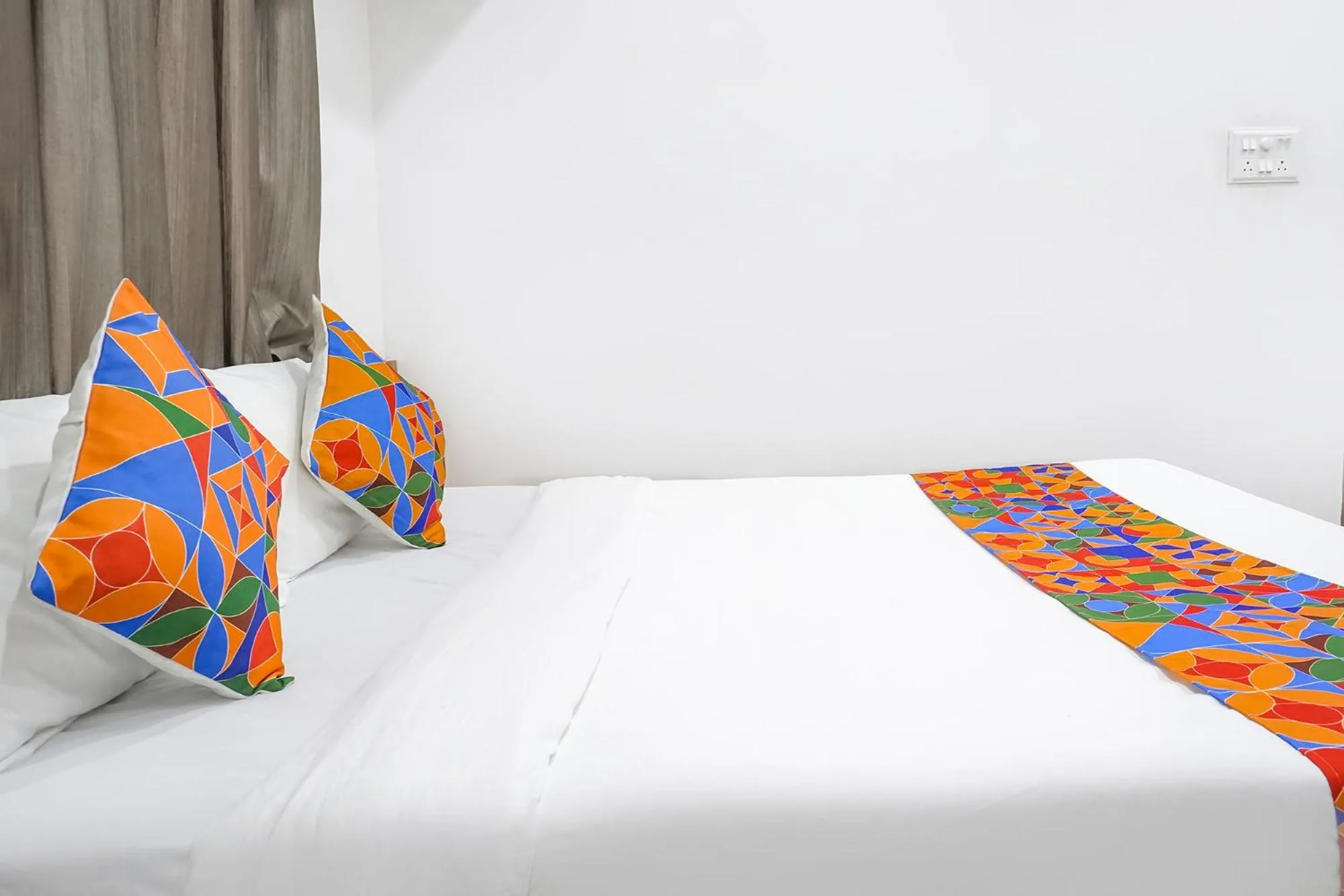 Bed in FabHotel The White House Inn - EON IT Park