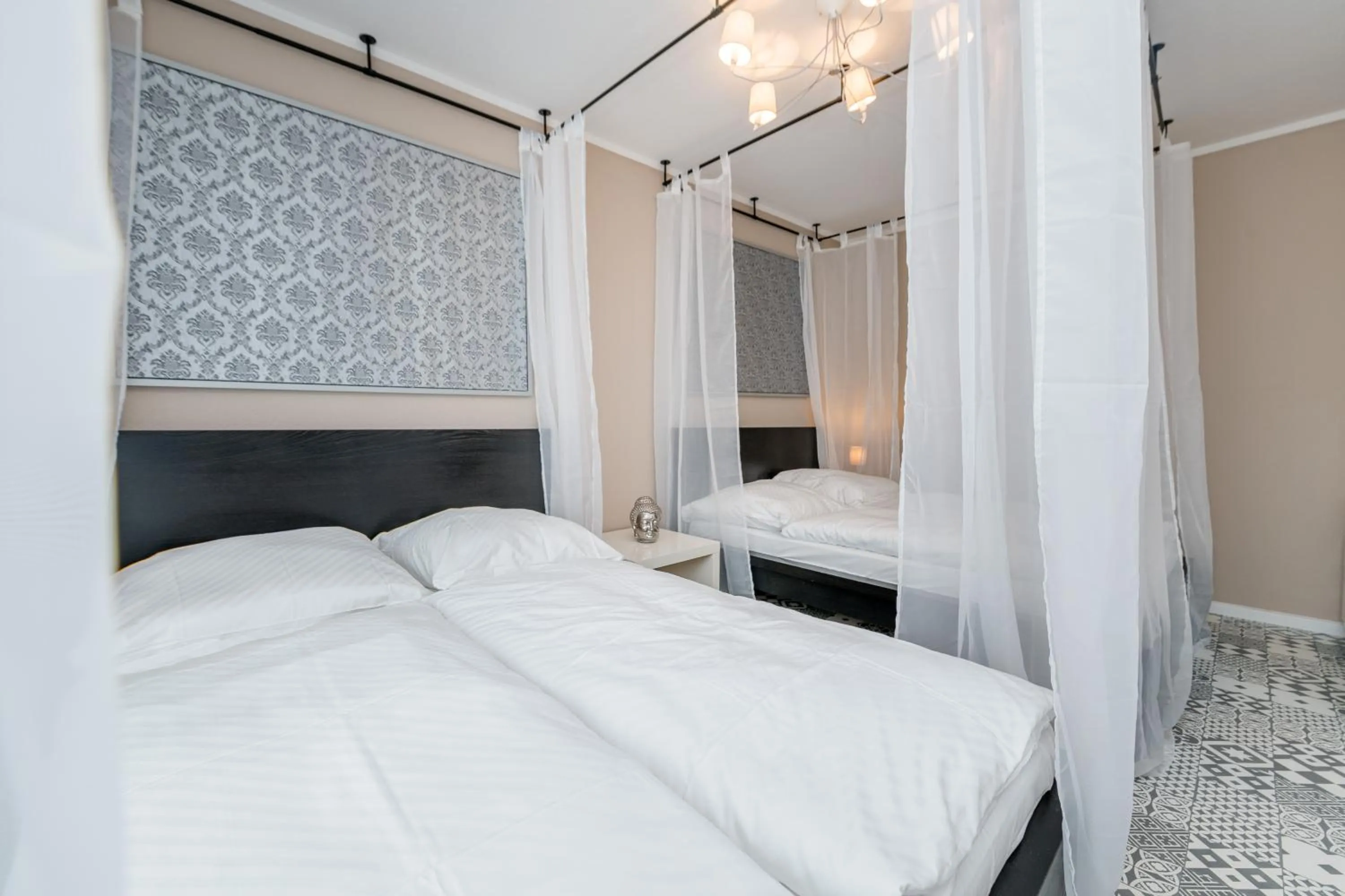 Bedroom, Bed in Aparthotel Alma Bonn