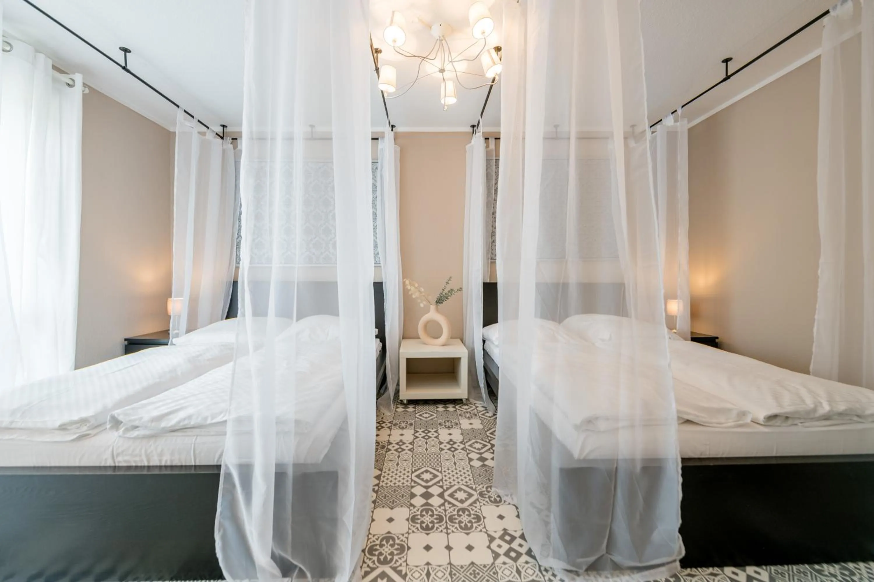 Bedroom, Bed in Aparthotel Alma Bonn