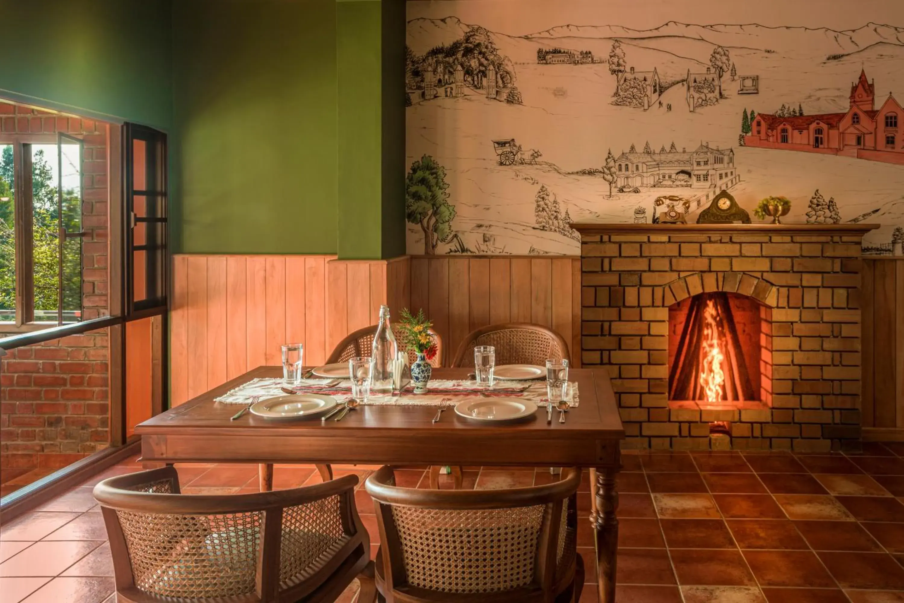 Restaurant/places to eat in Willow Hill by Nature Resorts and Stays Restaurant/places to eat in Willow Hill by Nature Resorts and Stays