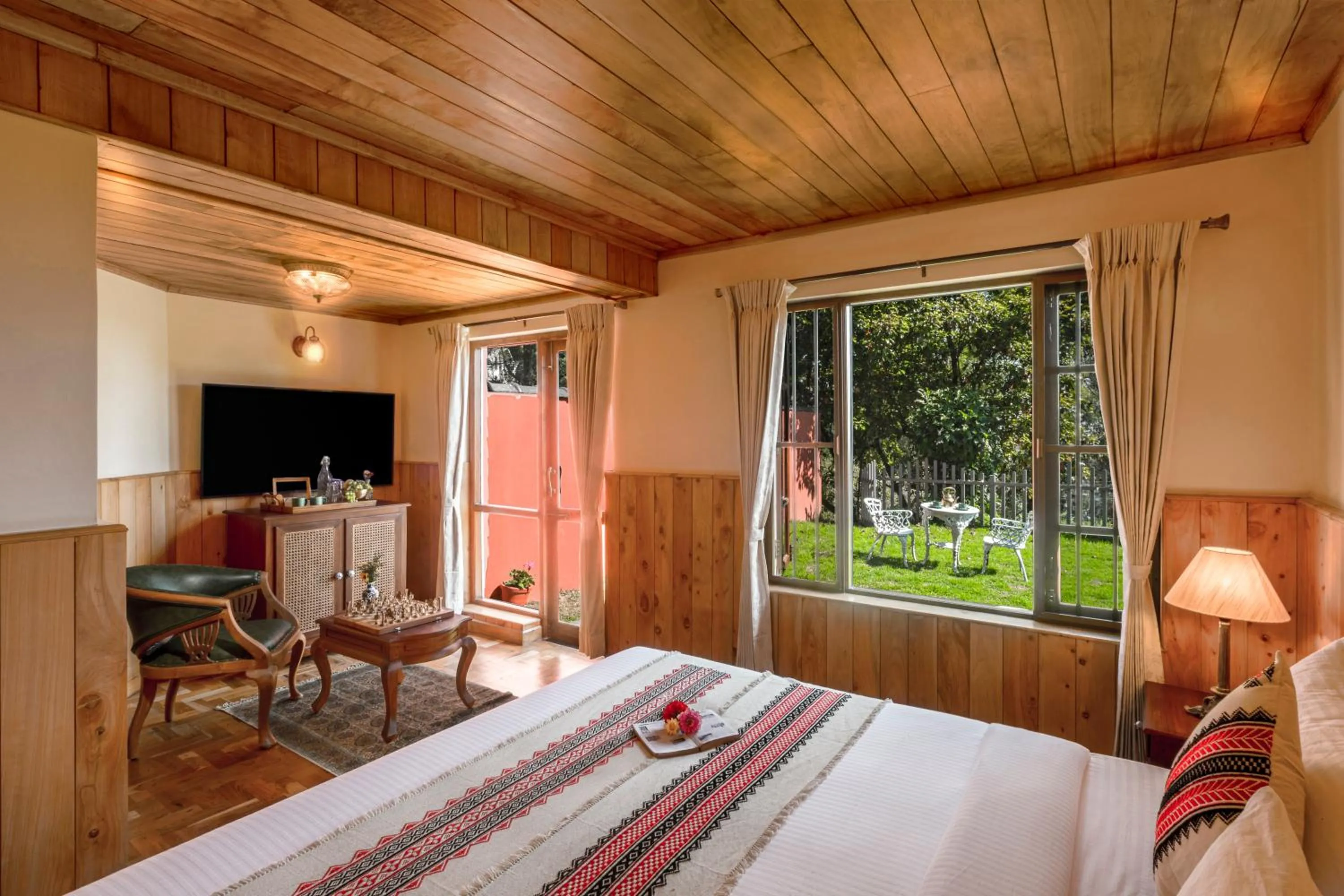 Photo of the whole room, Bed in Willow Hill by Nature Resorts and Stays