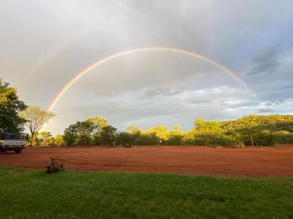 Garden in Kifaru Bush camp