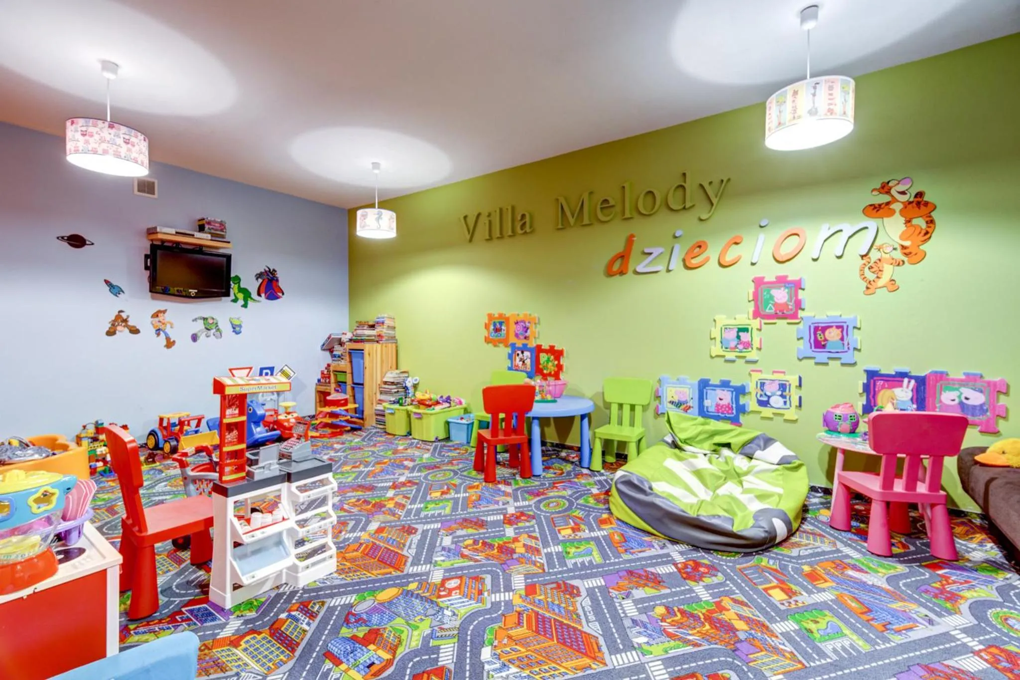 Kids's club in Villa Melody