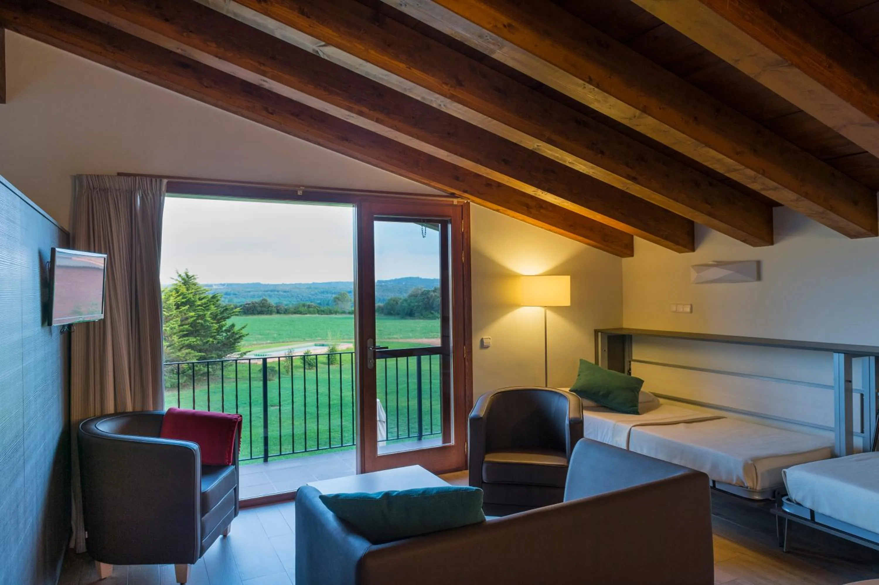 View (from property/room), Bed in Mas Pere Pau