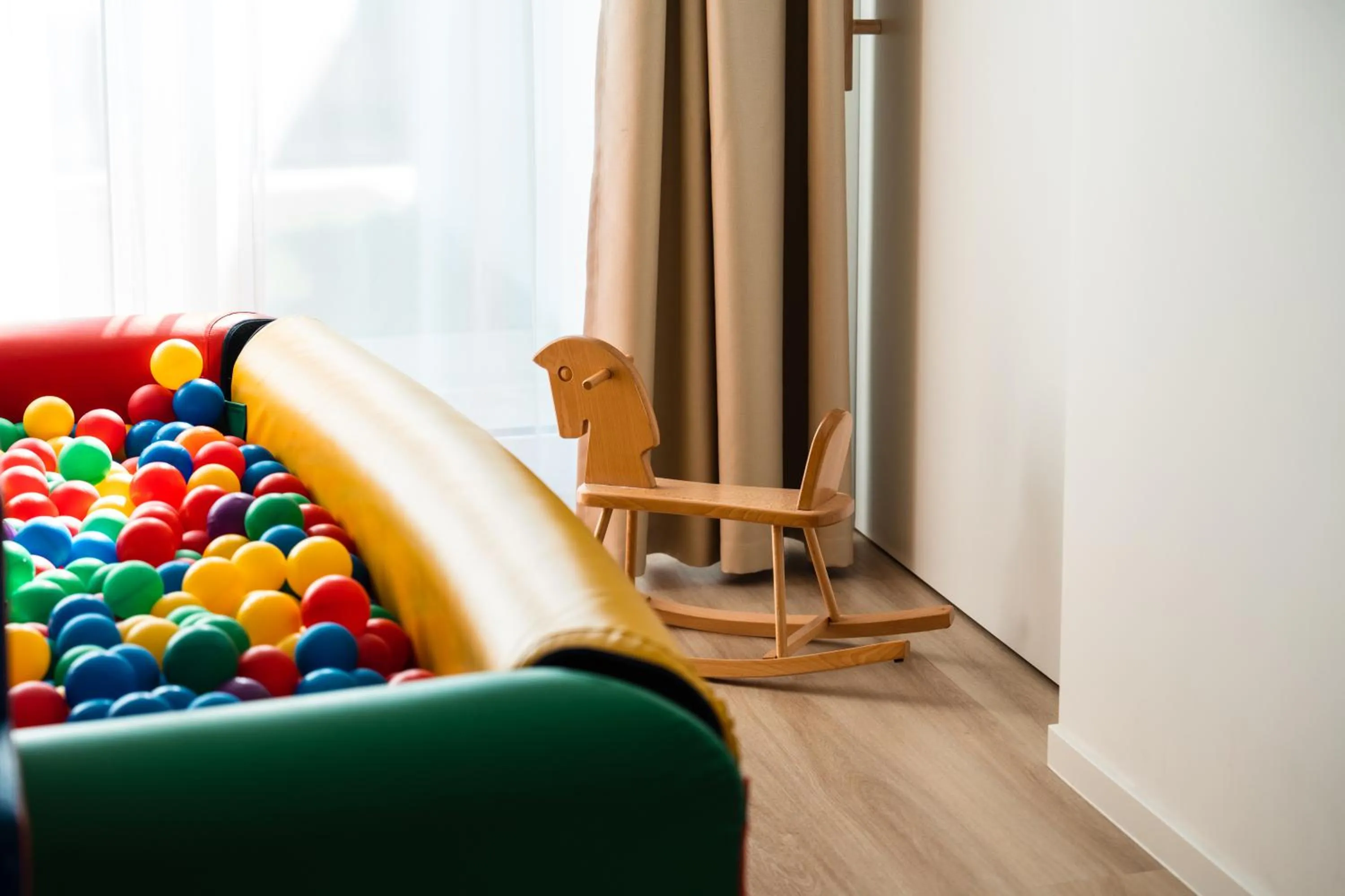 Children play ground in Hotel ARCHE Fabryka Samolotów w Mielnie