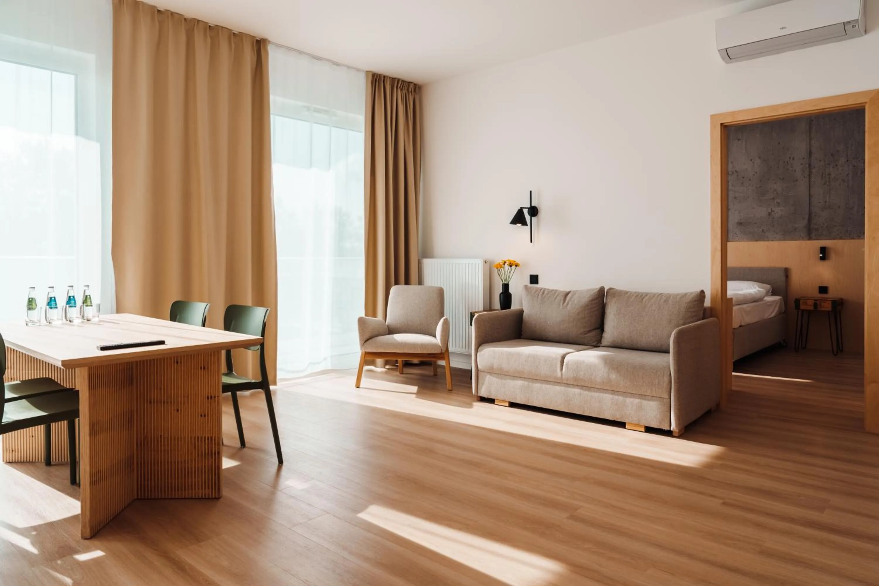 Living room in Hotel ARCHE Fabryka Samolotów w Mielnie