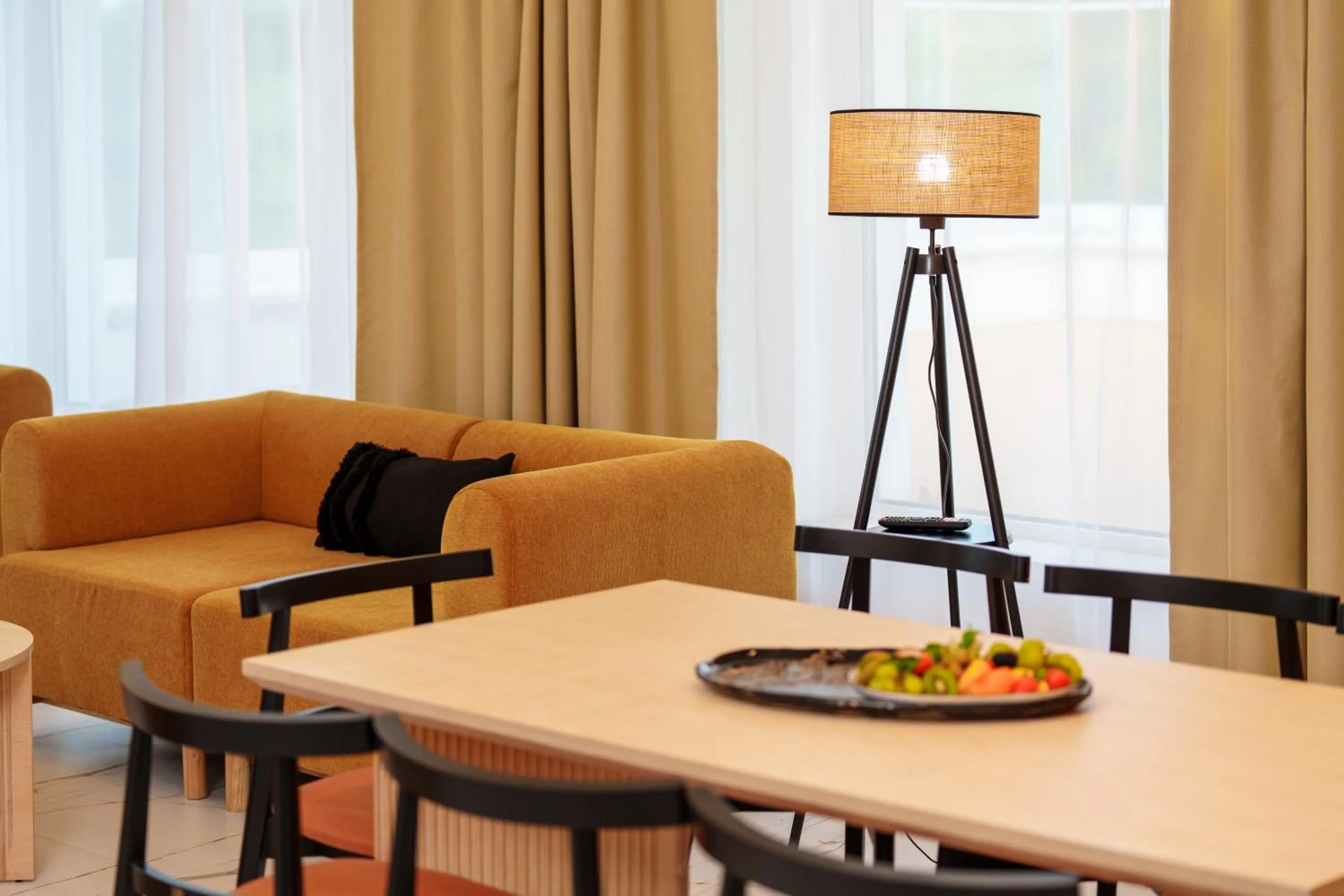 Living room in Hotel ARCHE Fabryka Samolotów w Mielnie