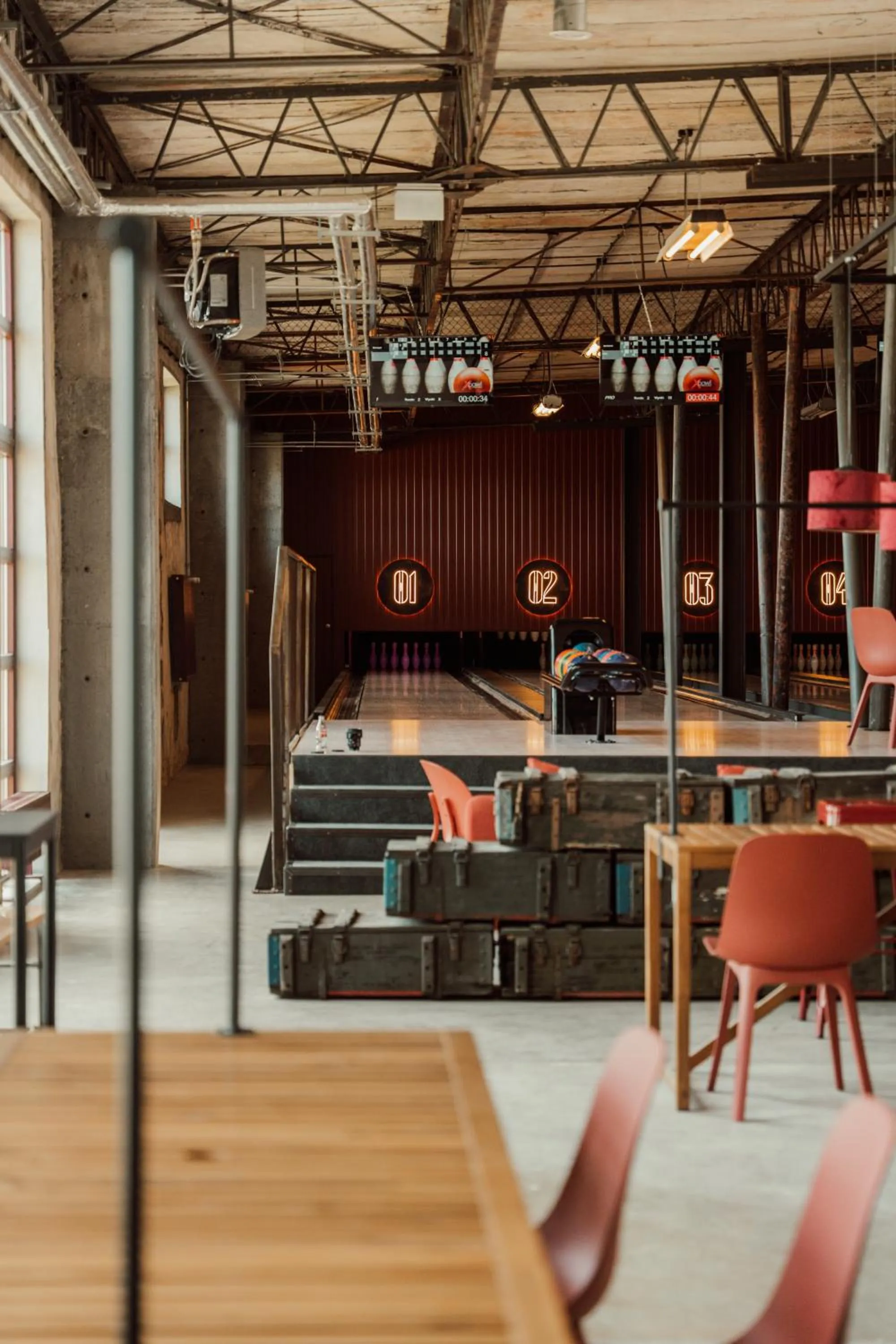 Bowling in Hotel ARCHE Fabryka Samolotów w Mielnie