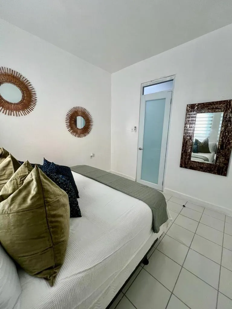 Bed in Janer House at San Juan