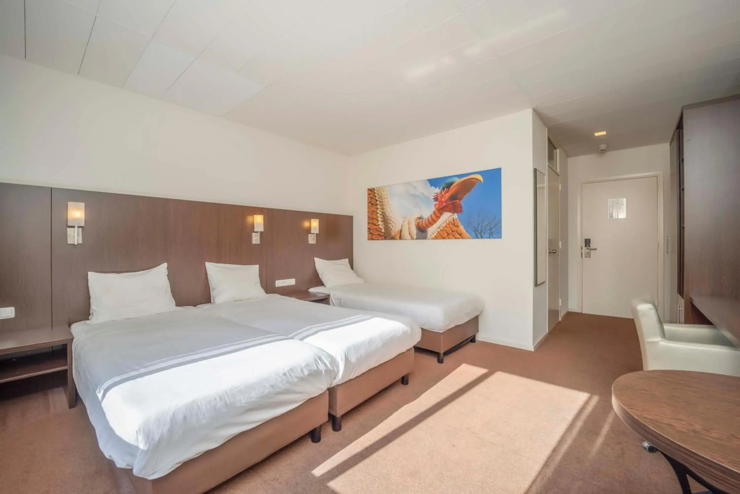 Bedroom, Bed in Fletcher Hotel-Restaurant Waalwijk Bedroom, Bed in Fletcher Hotel-Restaurant Waalwijk