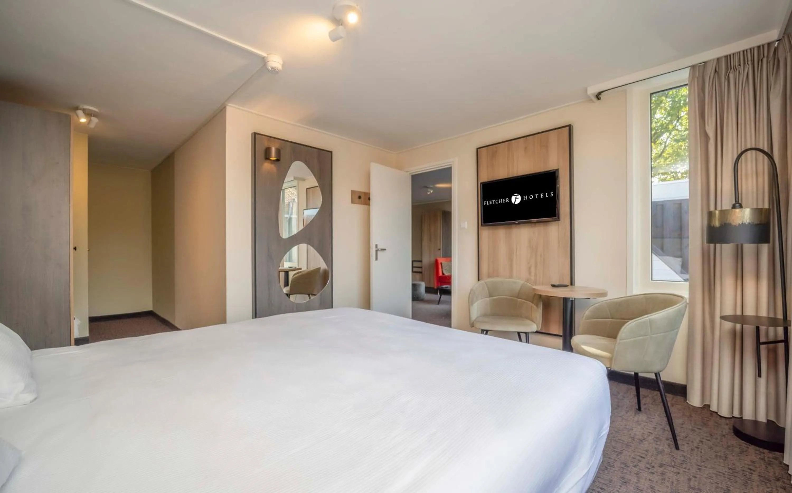 Bed in Fletcher Hotel-Restaurant Waalwijk