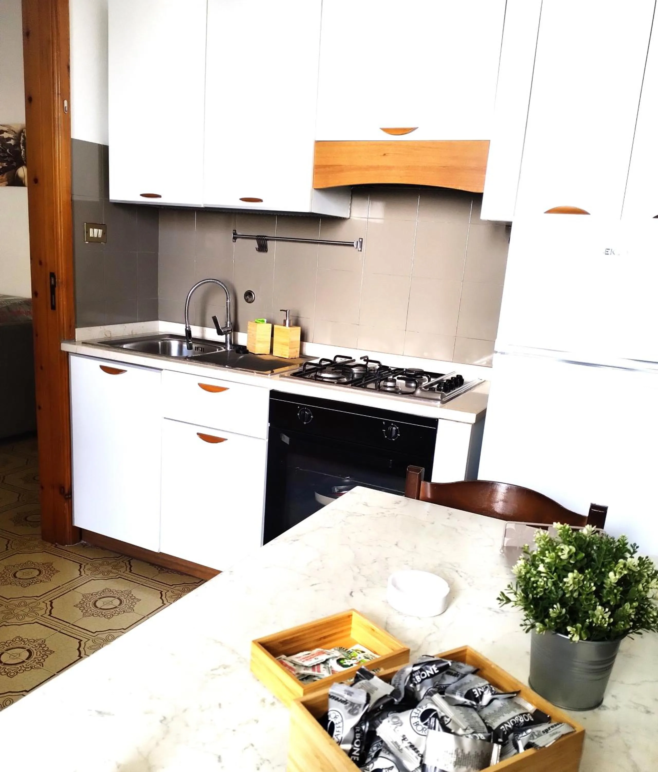 Kitchen or kitchenette in Residence Orsa Minore