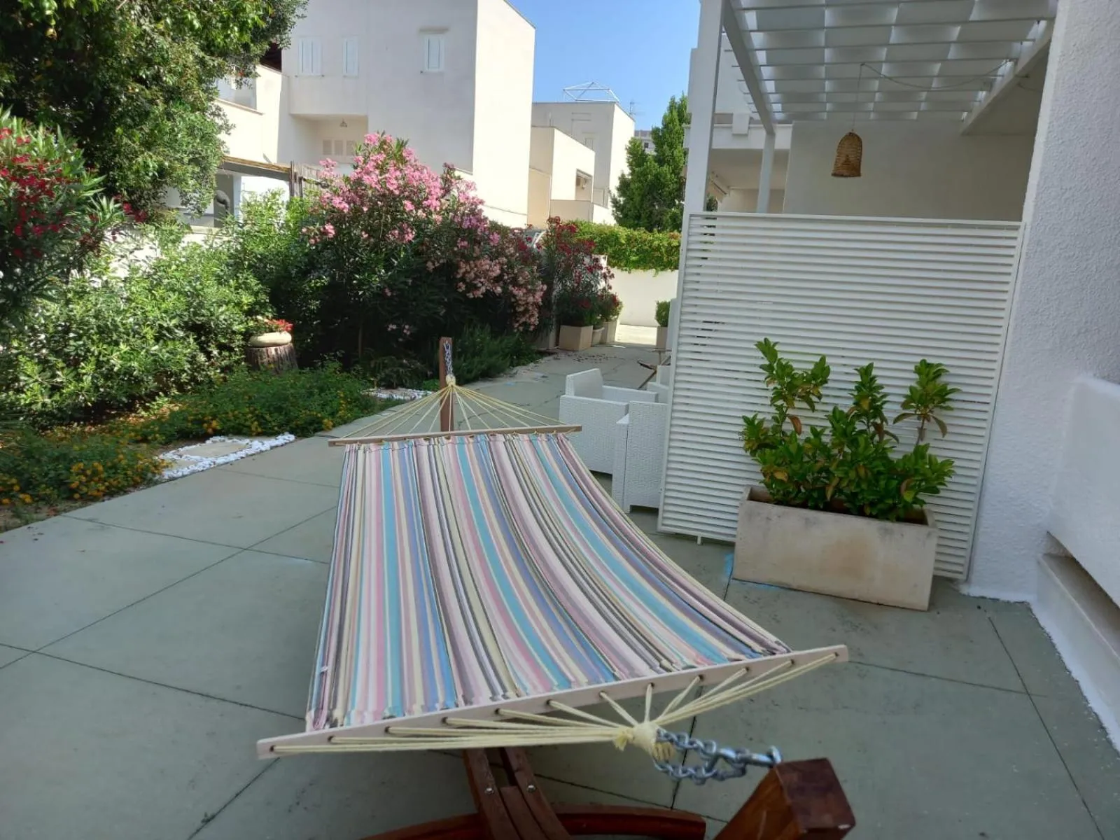 Garden view in Residence Orsa Minore