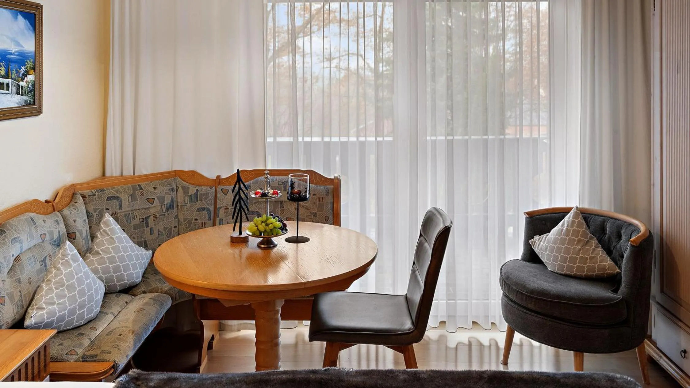 Seating area in Apparthotel Jagdhof