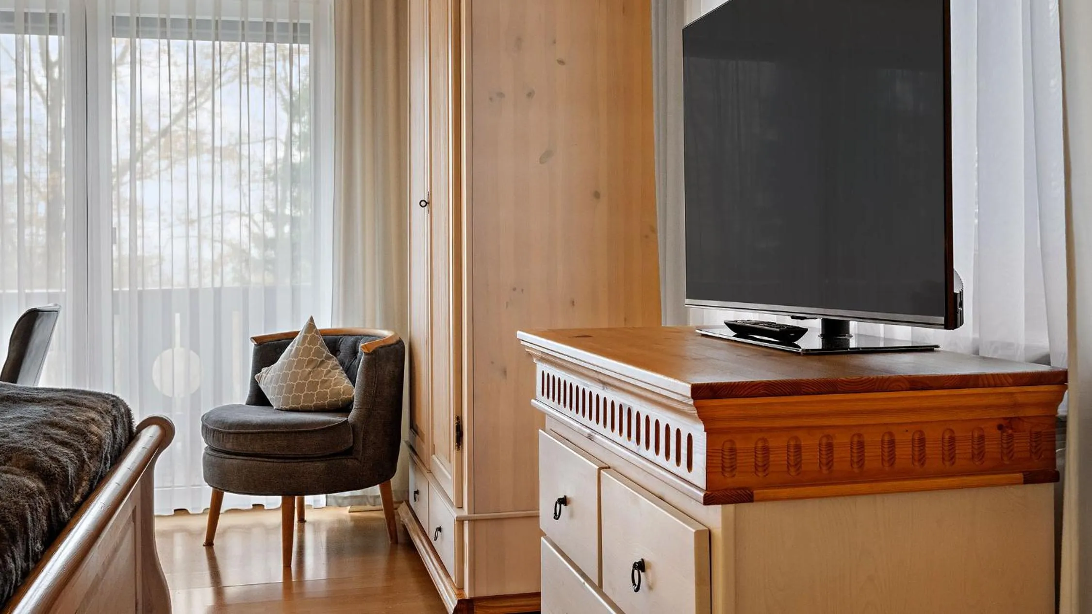 TV and multimedia in Apparthotel Jagdhof