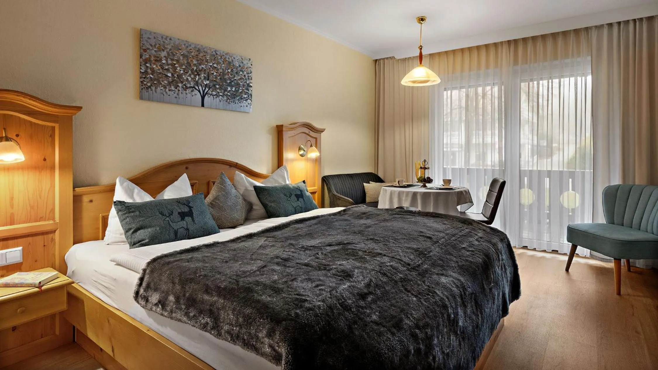 Photo of the whole room, Bed in Apparthotel Jagdhof