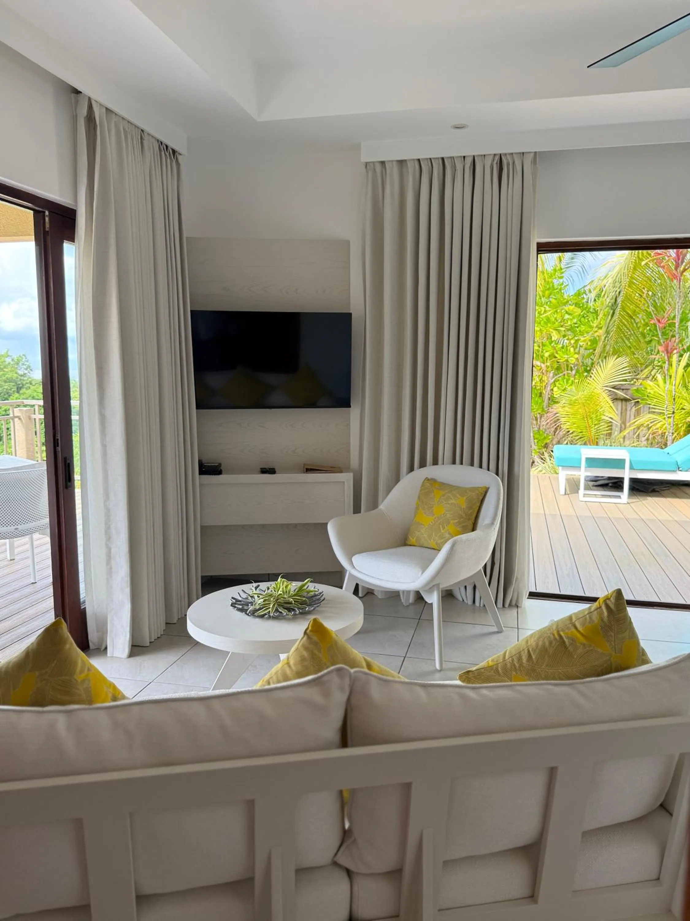 Seating area in Valmer Resort and Spa