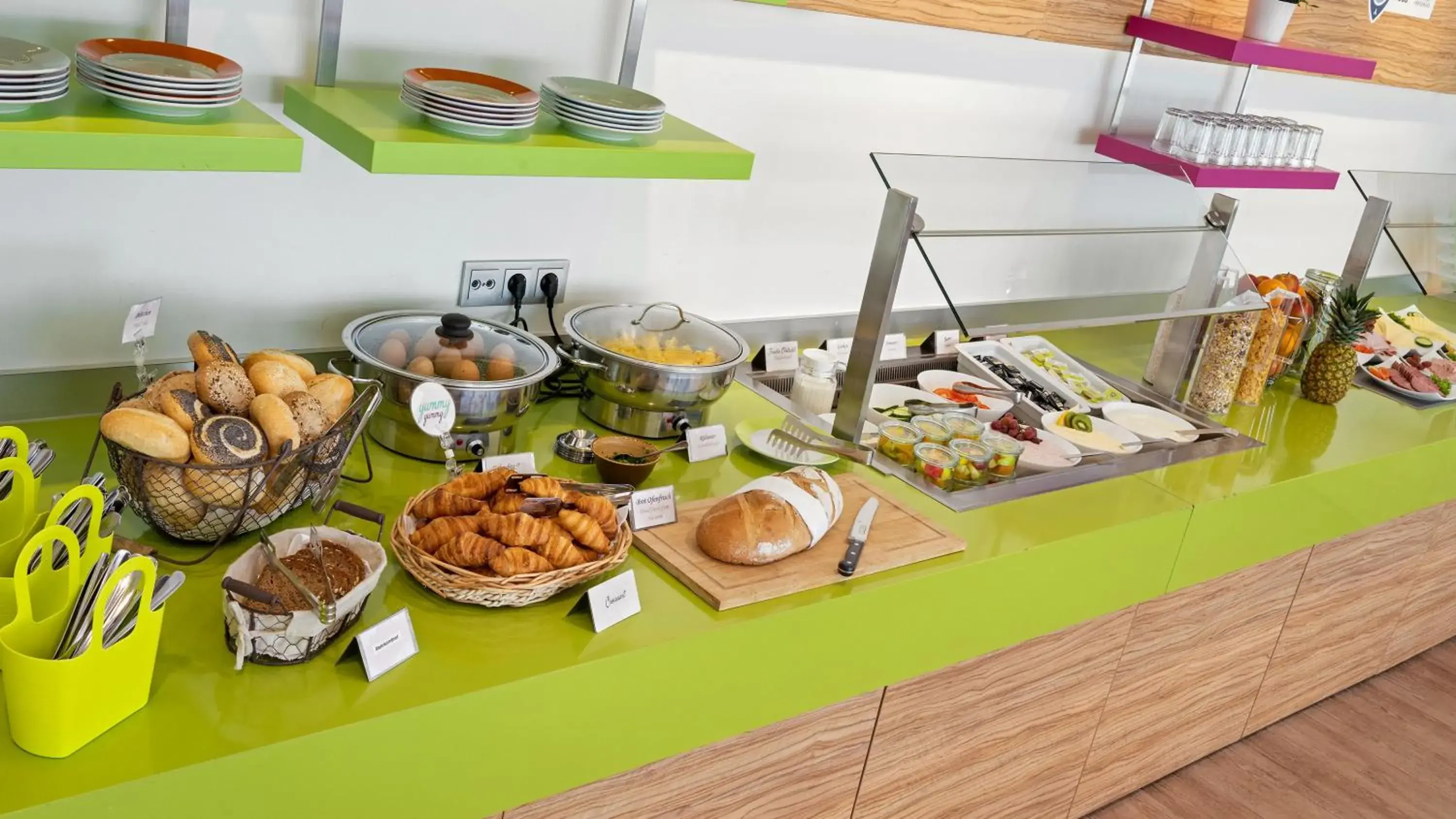 Buffet breakfast in Hey Lou Hotel Hildesheim Buffet breakfast in Hey Lou Hotel Hildesheim