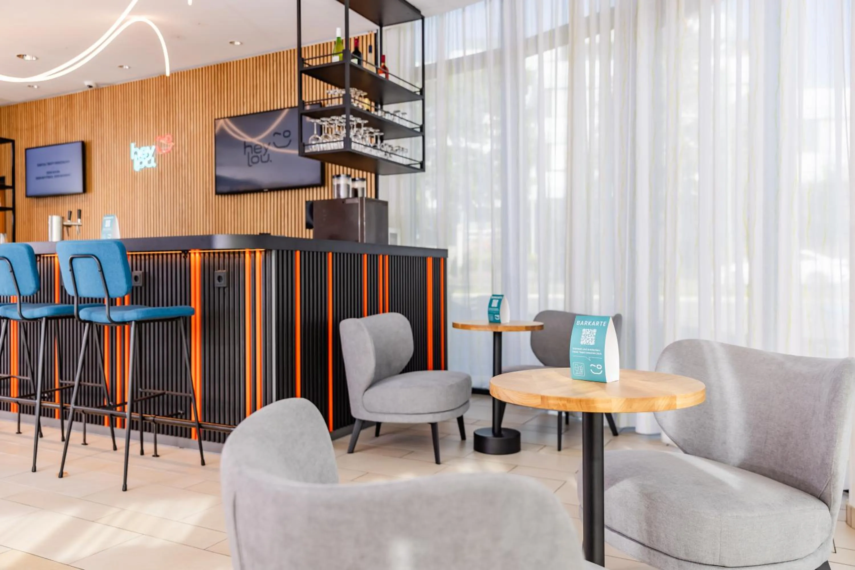 Lounge or bar in Hey Lou Hotel Hildesheim