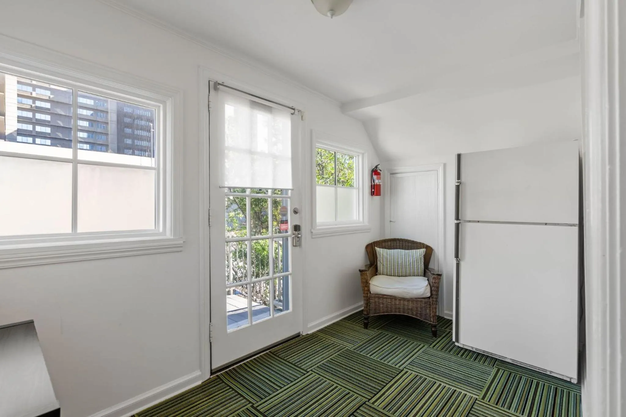 Seating area in BCA Furnished Apartments