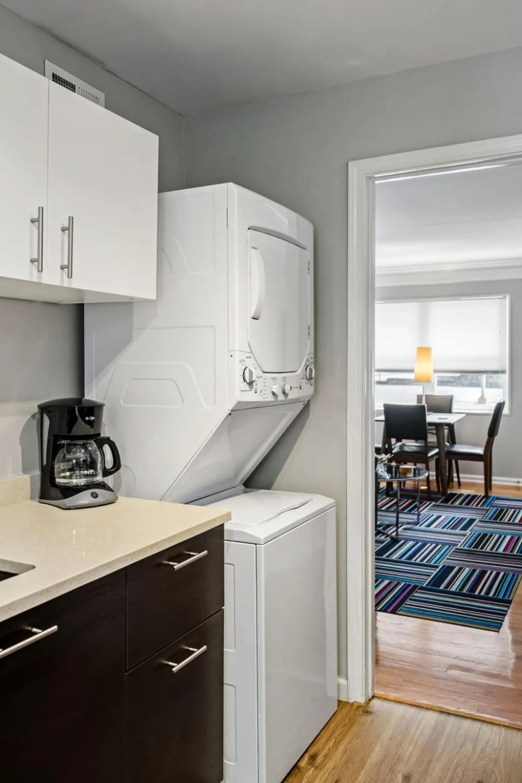 Kitchen or kitchenette in BCA Furnished Apartments