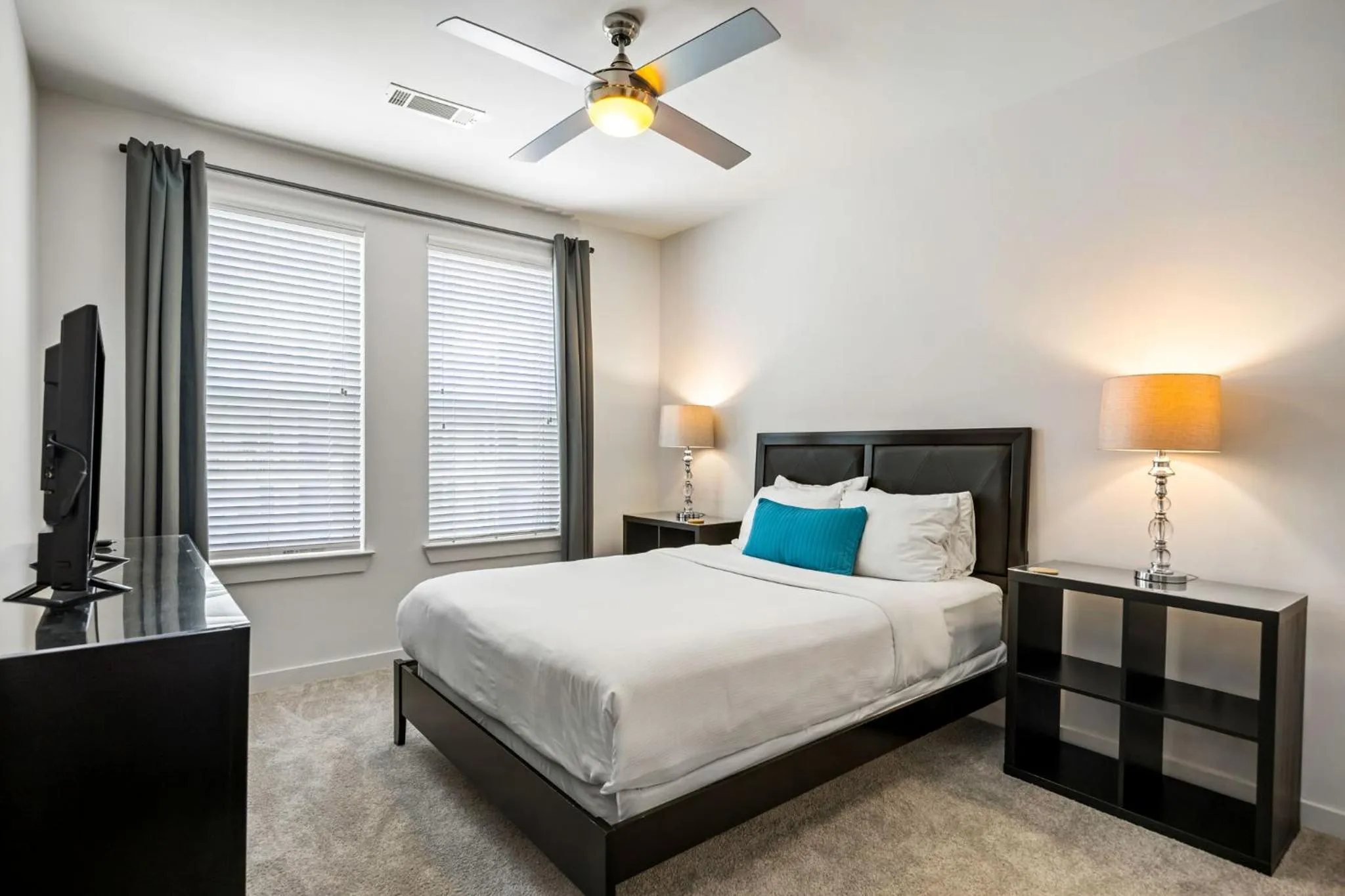 TV and multimedia, Bed in BCA Furnished Apartments