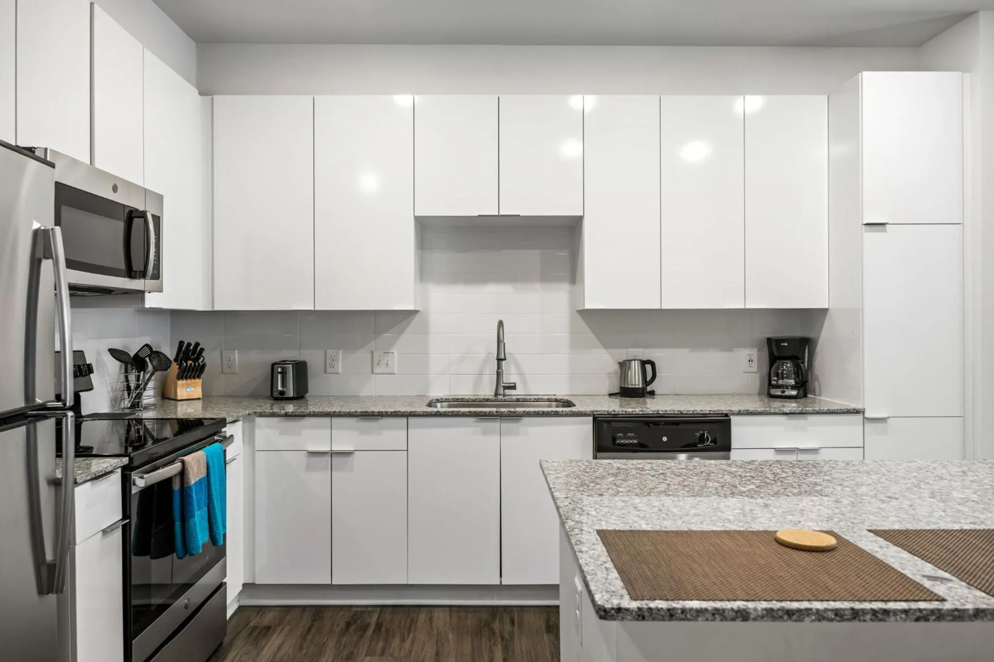 dishwasher in BCA Furnished Apartments