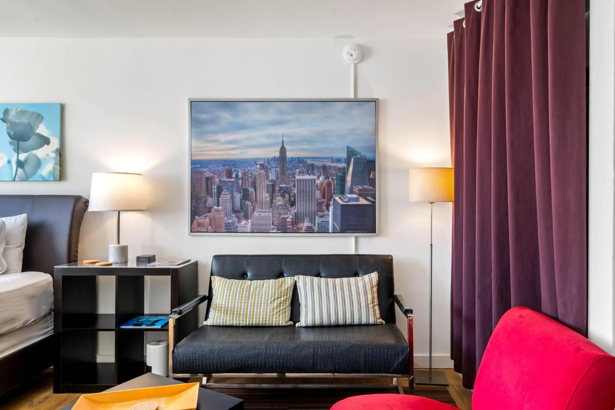 Living room in BCA Furnished Apartments