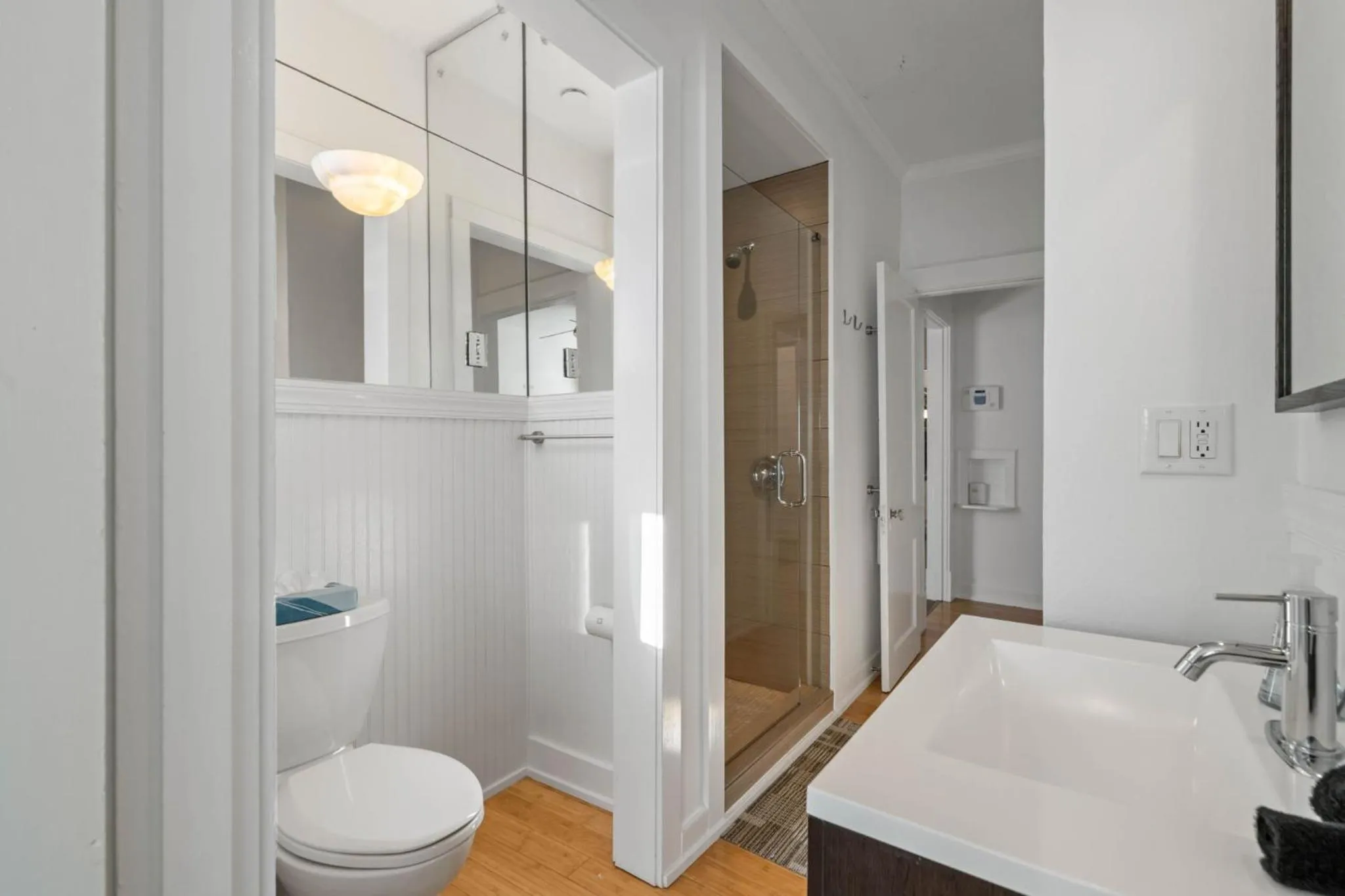 Shower in BCA Furnished Apartments