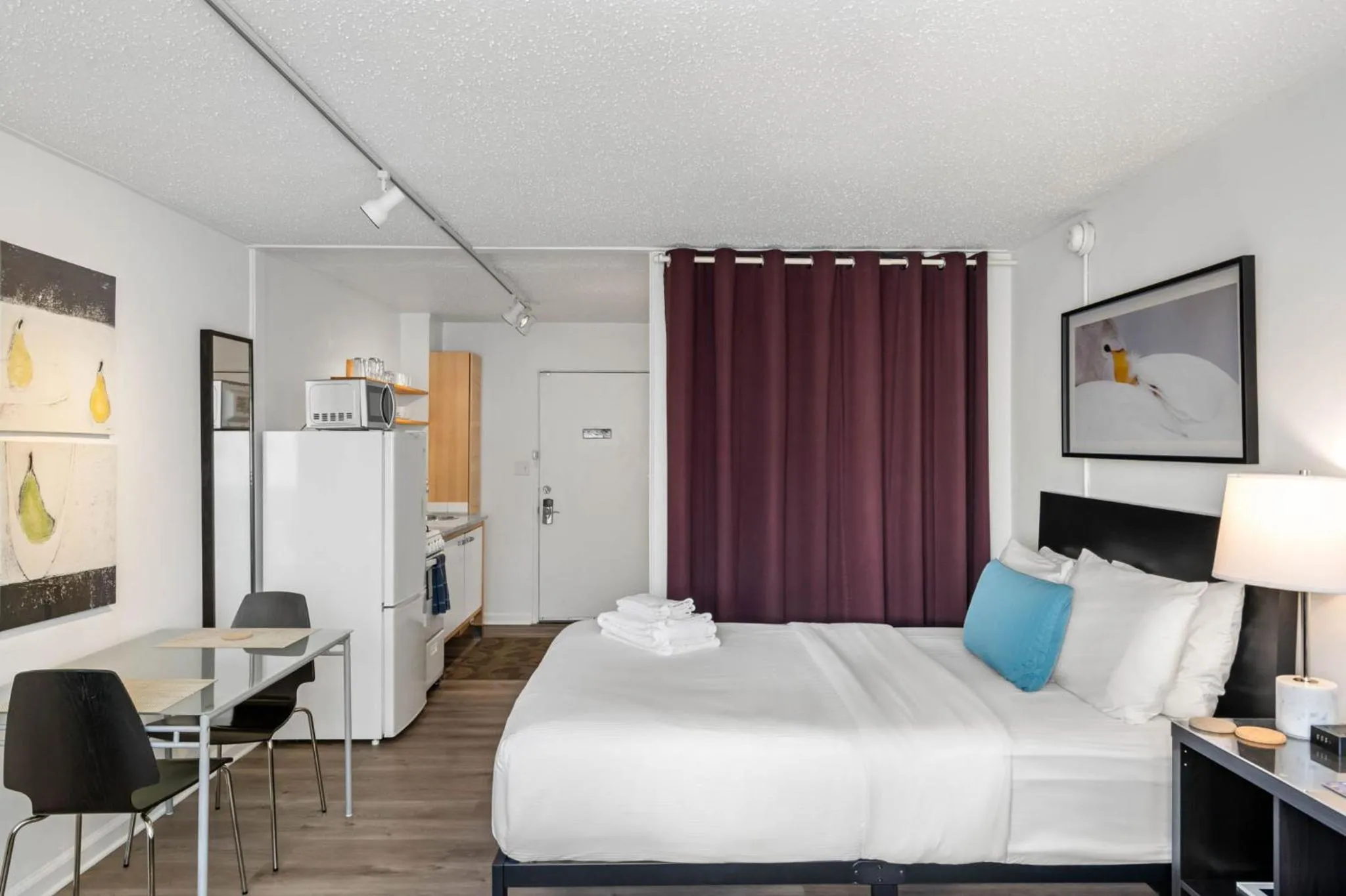 Bed in BCA Furnished Apartments