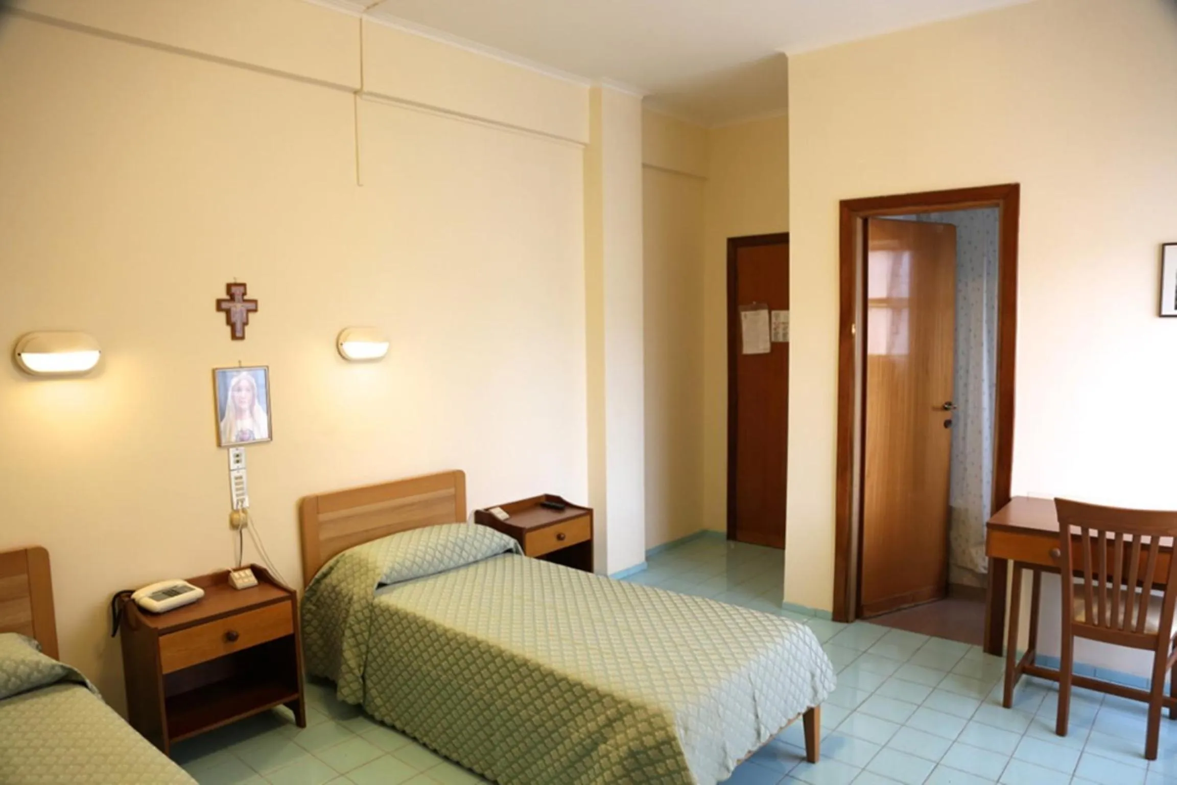 Bed in Casa Piccole Ancelle di Cristo Re