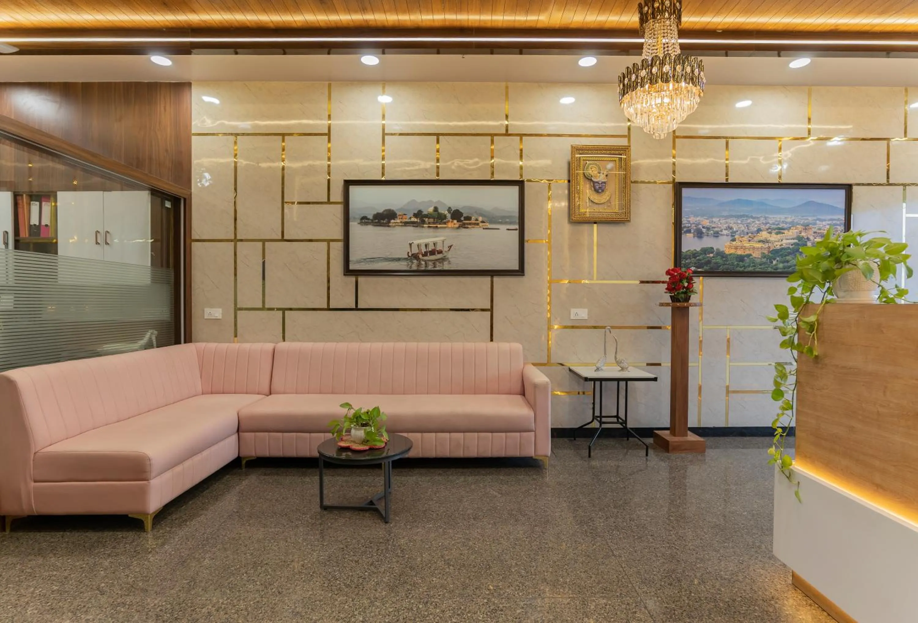 Seating area in D Fortune Park