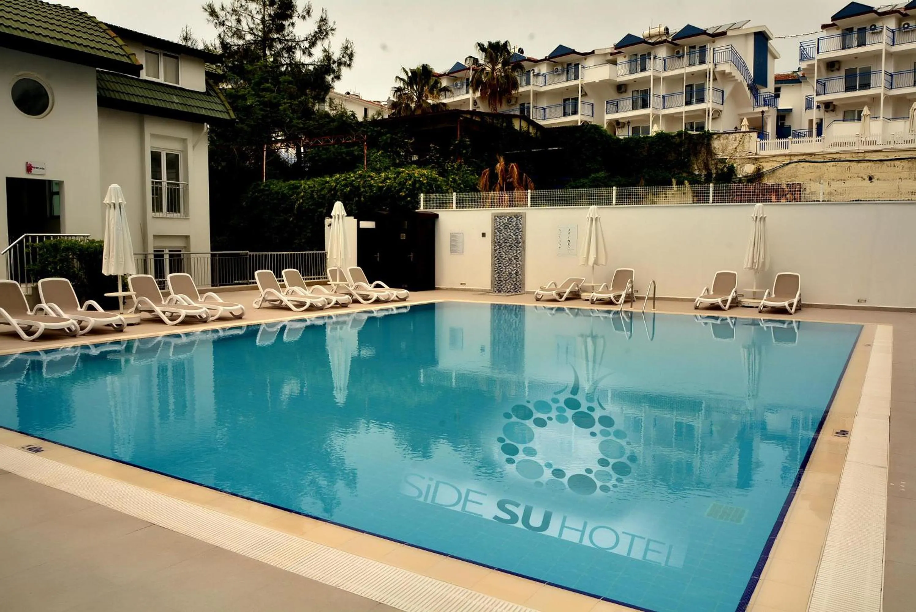 Pool view in Side Su Hotel - Adult Only (+16)