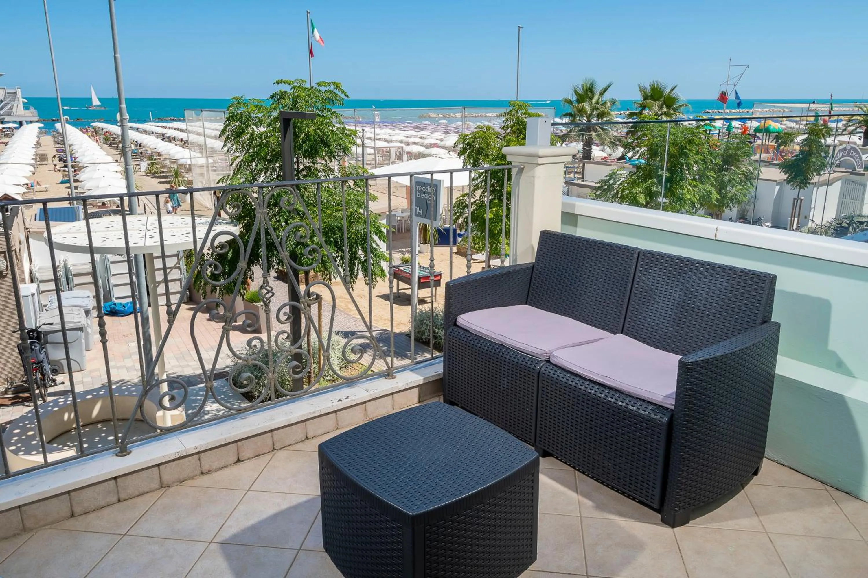 Balcony/Terrace in Hotel Lido