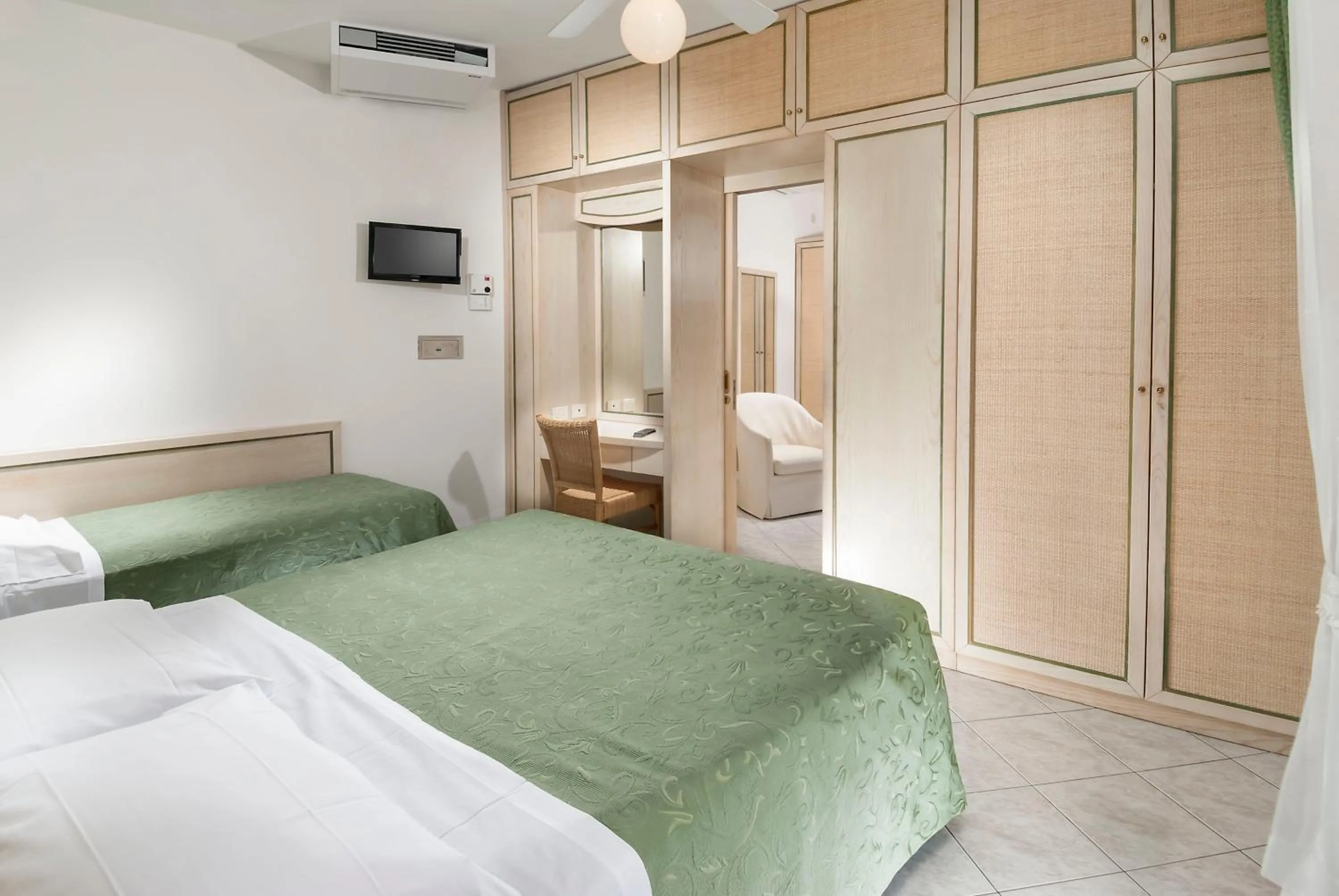 Bed in Hotel Lido